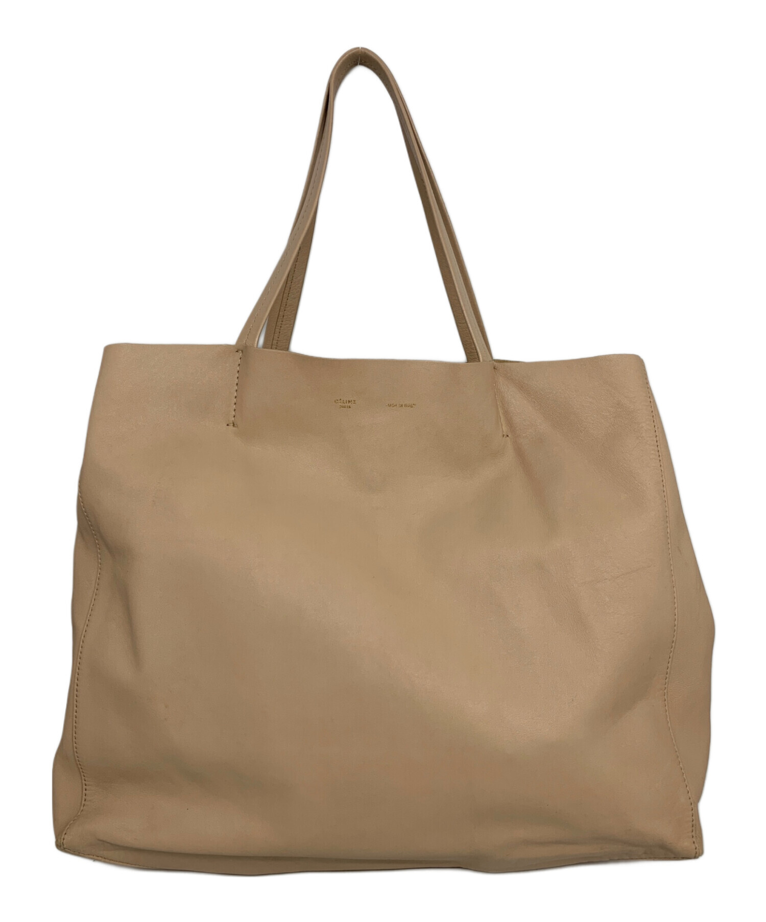 中古・古着通販】CELINE (セリーヌ) カバホリゾンタル レザー 中古・古着通販】CELINE (セリーヌ) カバホリゾンタル レザー