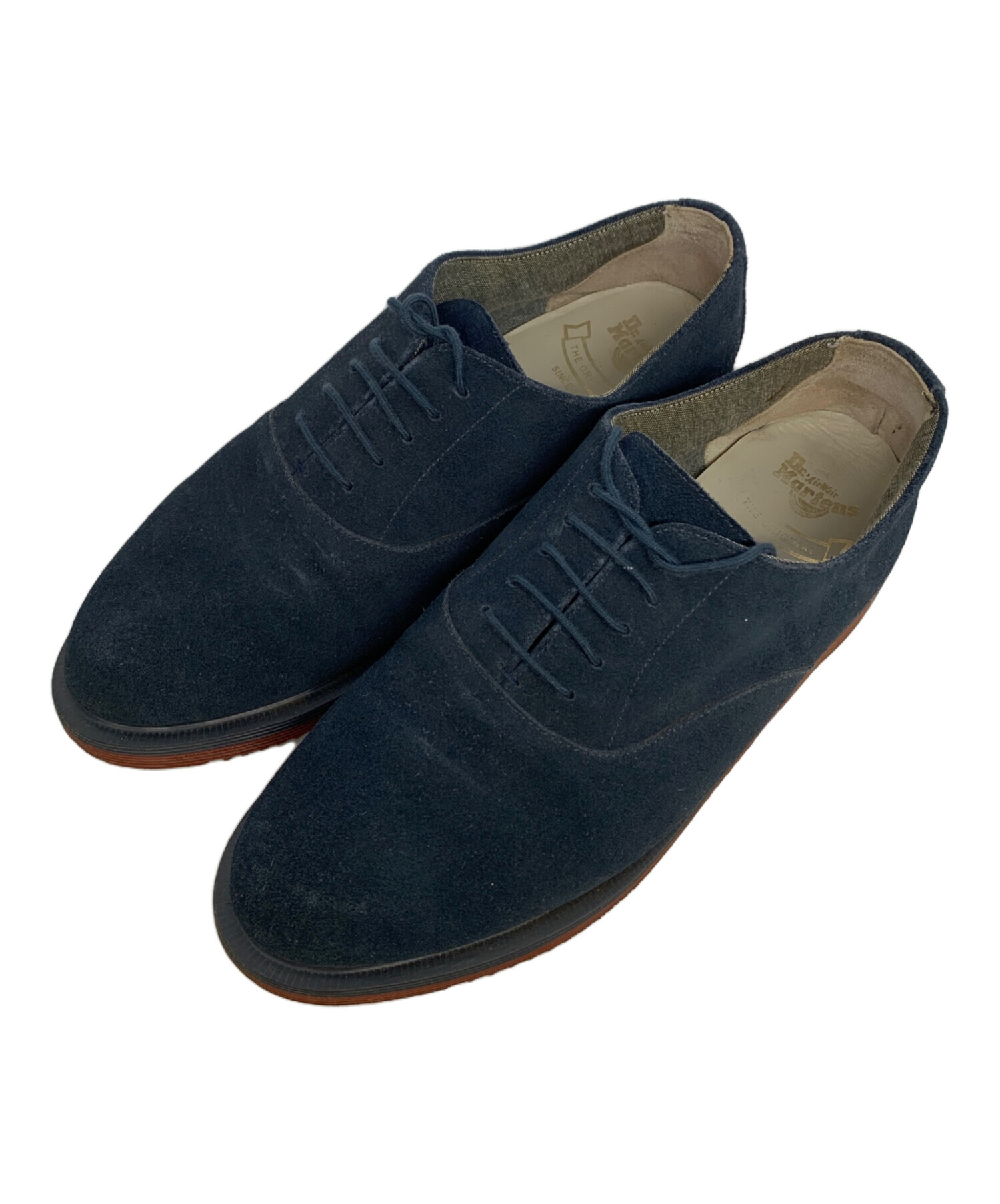 未使用品✨️　ドクターマーチン　レザースニーカー　EX9D72　ネイビー 中古・古着通販】Dr.Martens (ドクターマーチン) シューズ ネイビー