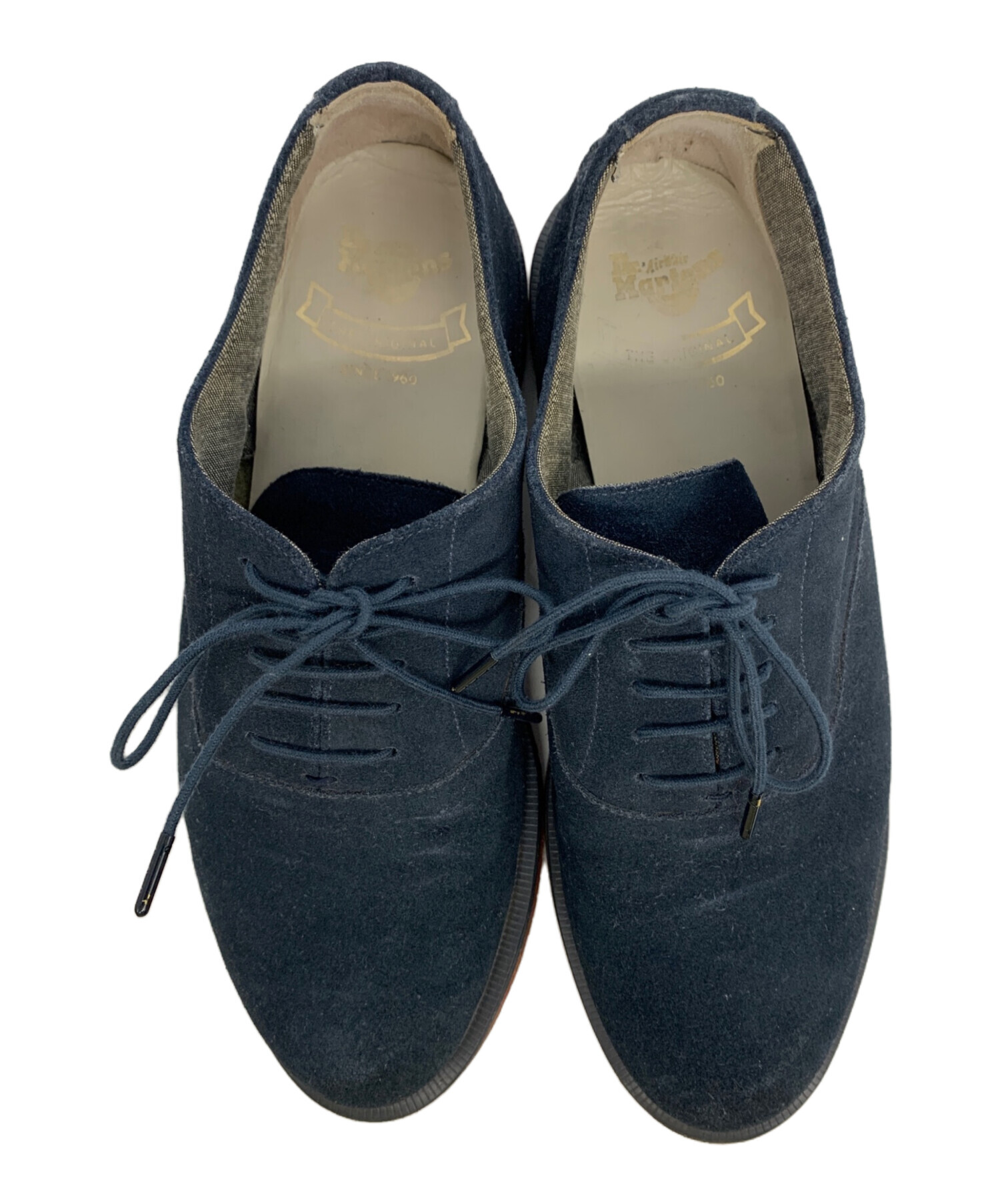未使用品✨️　ドクターマーチン　レザースニーカー　EX9D72　ネイビー 中古・古着通販】Dr.Martens (ドクターマーチン) シューズ ネイビー