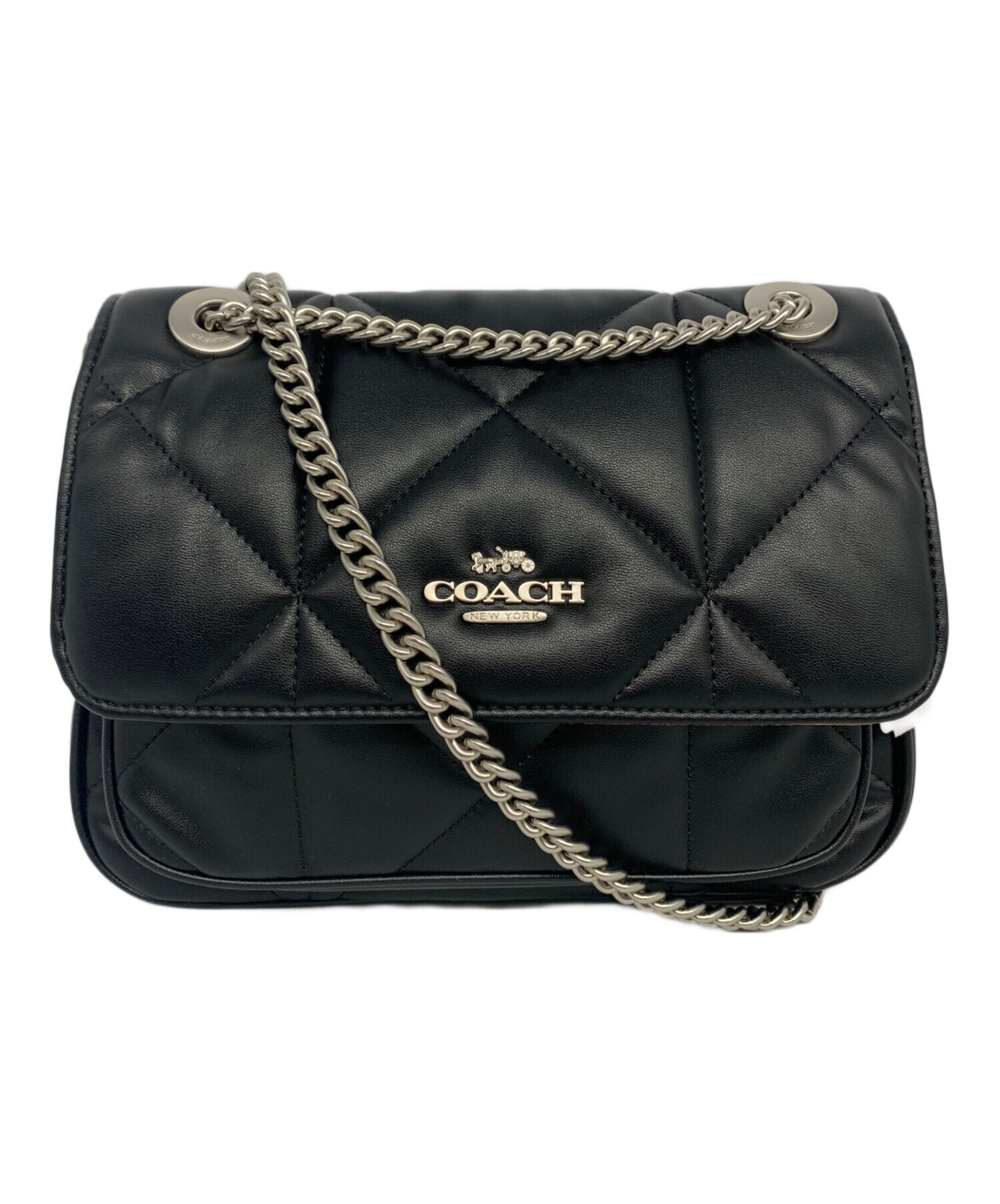 中古・古着通販】COACH (コーチ) パフィーダイヤモンド キルティング 