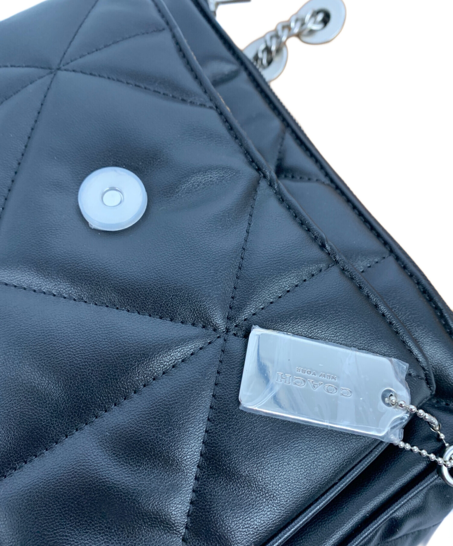 中古・古着通販】COACH (コーチ) パフィーダイヤモンド キルティング 