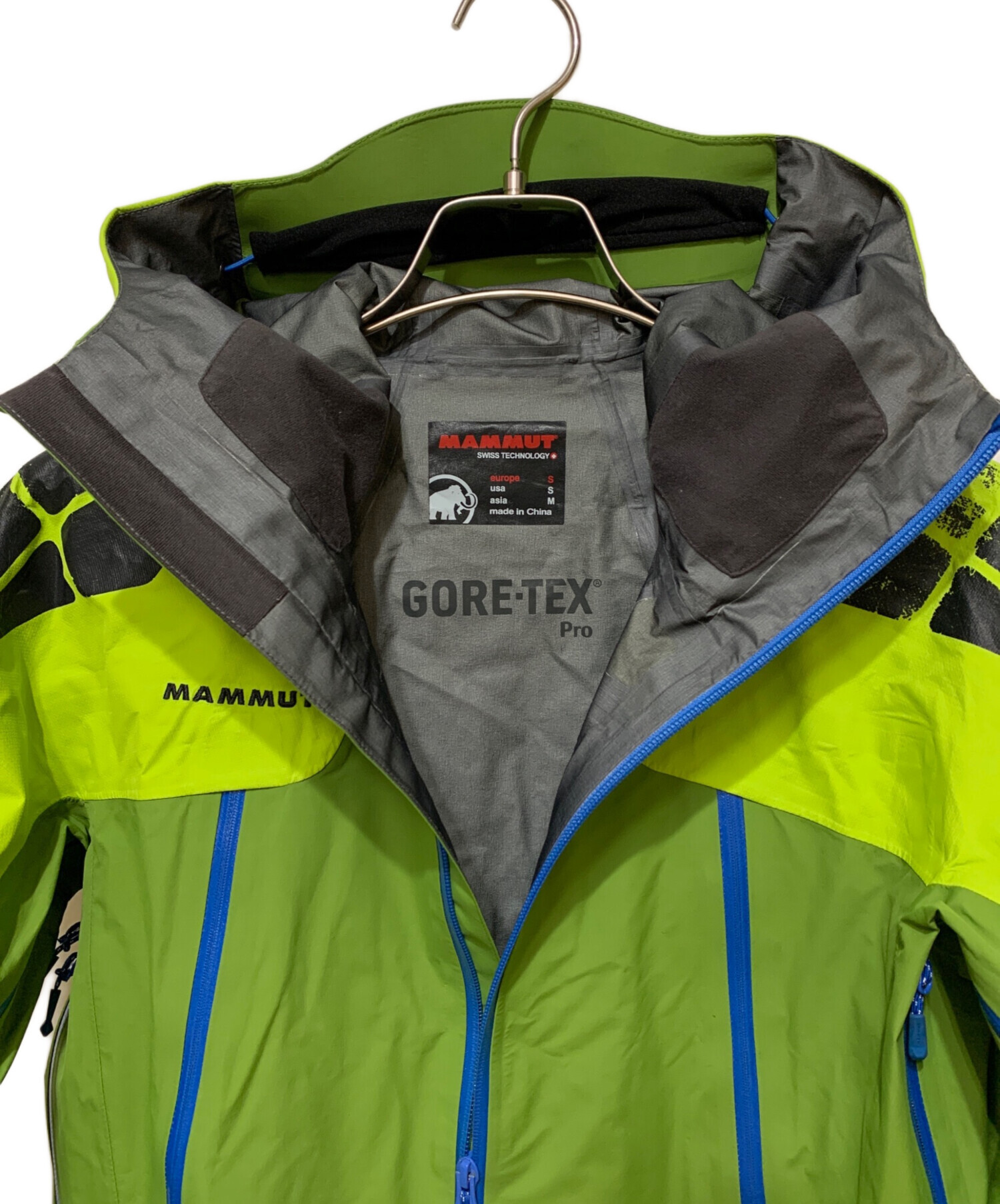 中古・古着通販】MAMMUT (マムート) Albaron Jacket 黄緑 サイズ