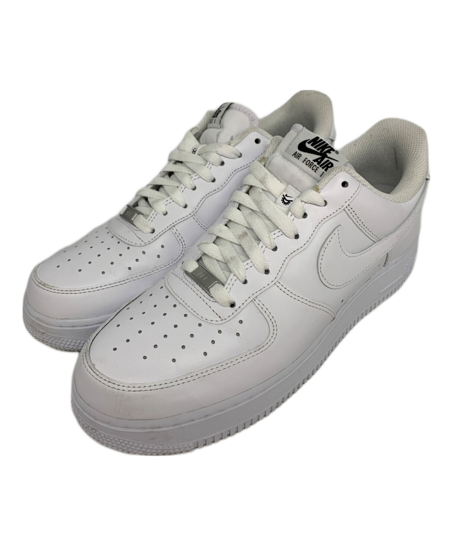 中古・古着通販】NIKE (ナイキ) AIR FORCE1 ホワイト サイズ:27.5