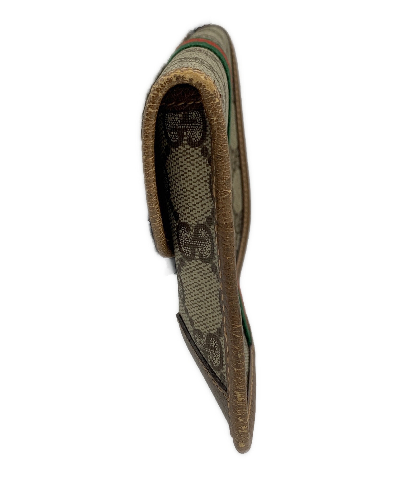 【専用】GUCCI グッチ シェリーライン ポーチ オールドグッチ 小物入れ 中古・古着通販】GUCCI (グッチ) シェリー オールドグッチ GGプラス