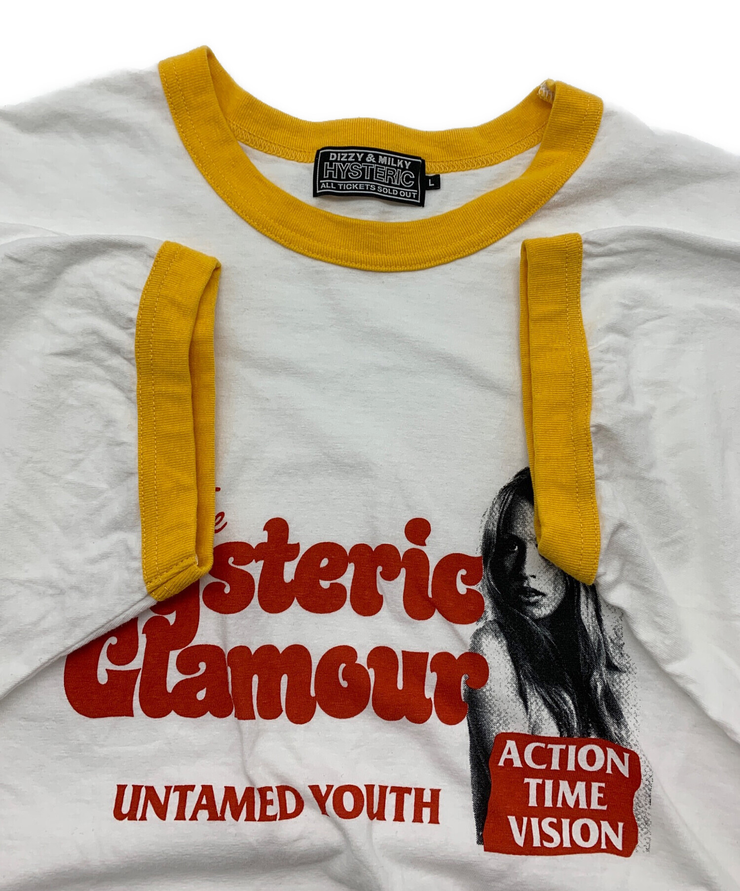 中古・古着通販】Hysteric Glamour (ヒステリックグラマー) リンガーT