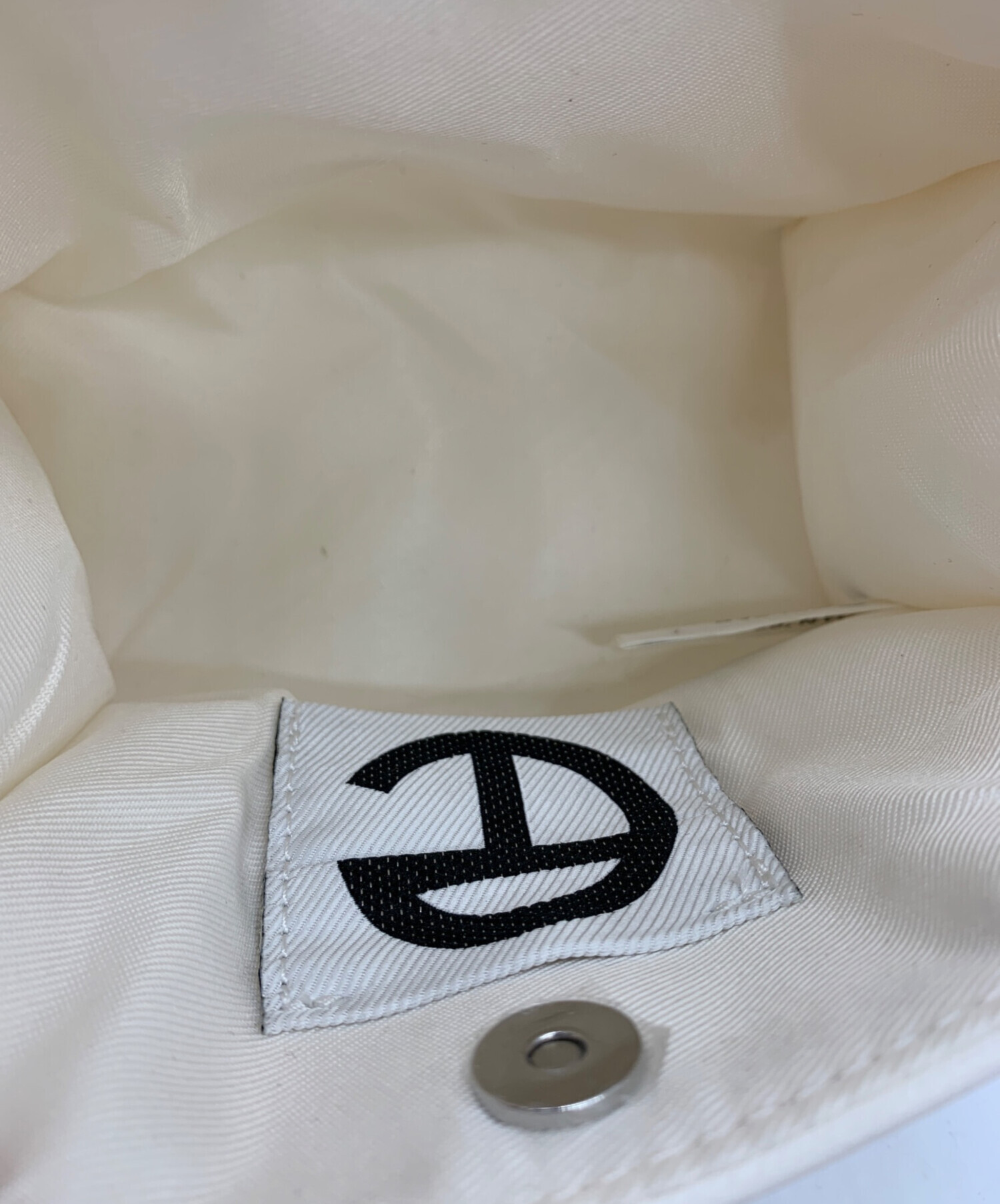 中古・古着通販】TELFAR (テルファー) 2WAYバッグ ホワイト｜ブランド 