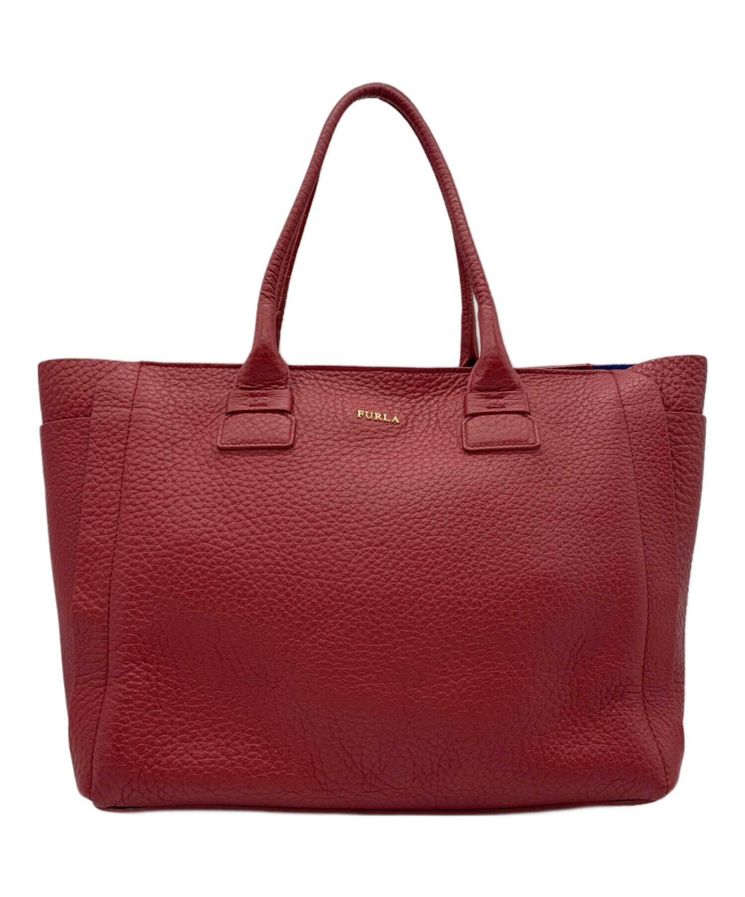 中古・古着通販】FURLA (フルラ) レザートートバッグ レッド｜ブランド 