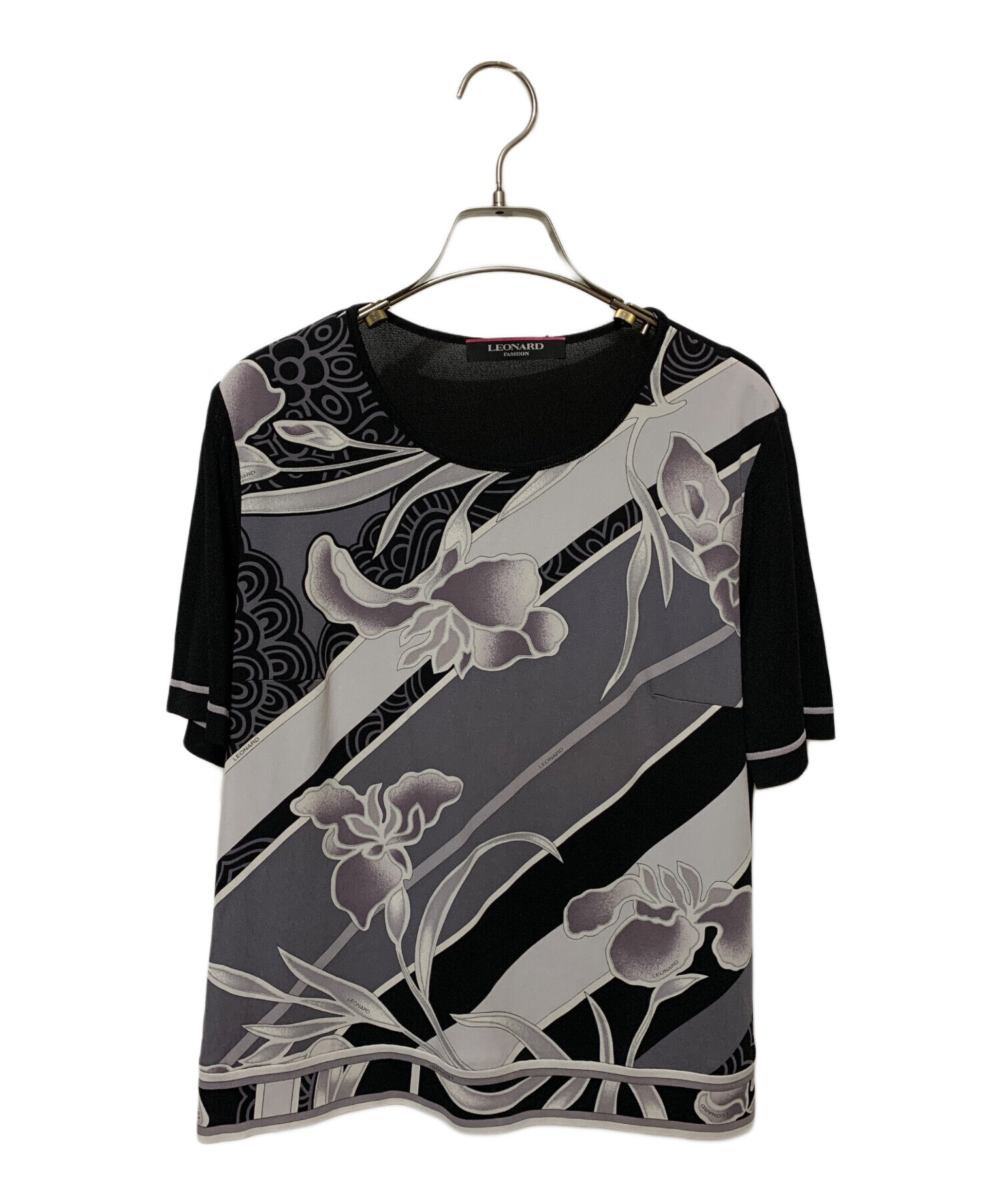 レオナール　LEONARD カットソー　L Lサイズ Leonard レオナール カットソー 40 2⁄12 Leonard レオナール