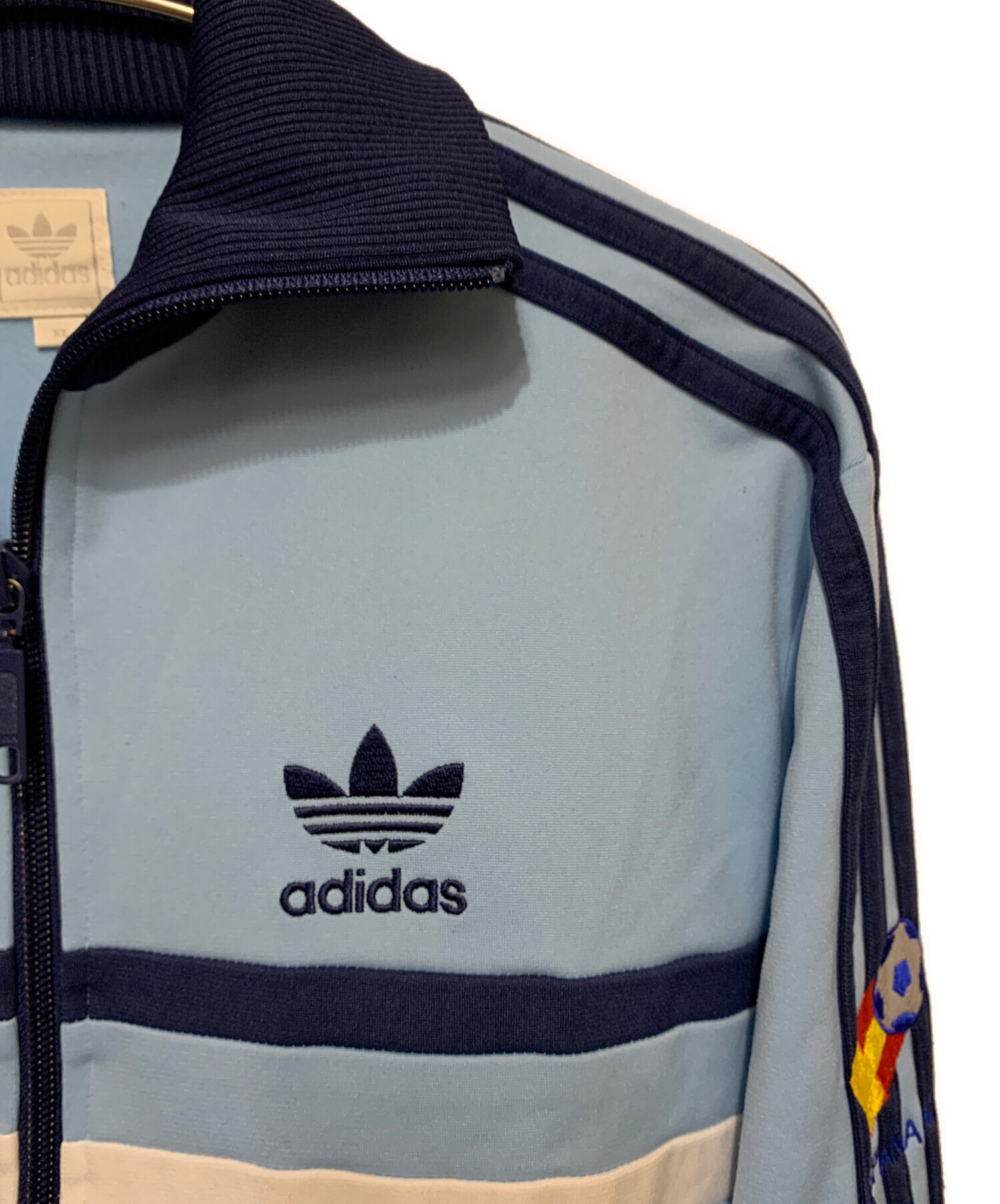 中古・古着通販】adidas (アディダス) トラックジャケット ネイビー