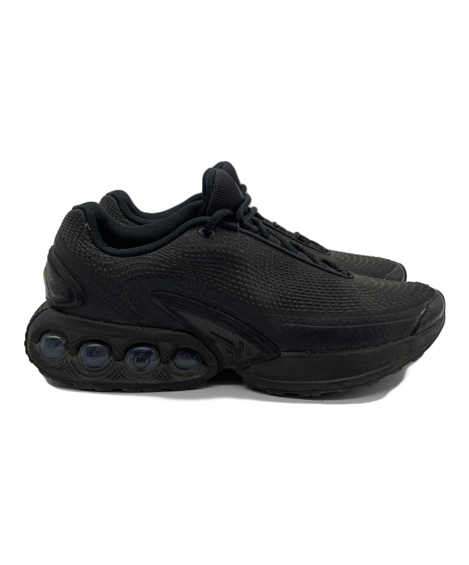 中古・古着通販】NIKE (ナイキ) AIR MAX DN BLACK/BLACK-BLACK-MTLC 