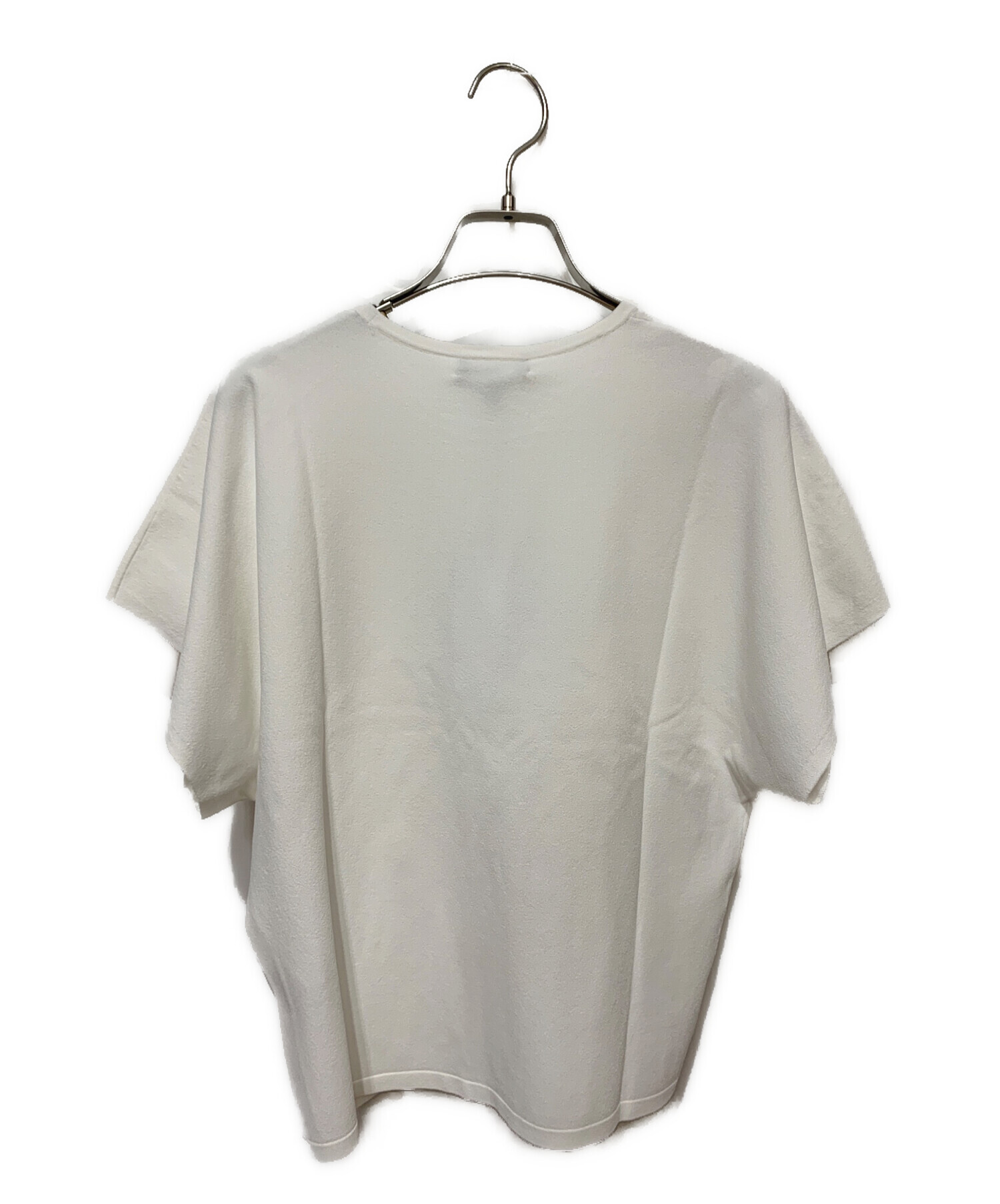 中古・古着通販】theory (セオリー) WOOSTER CREPE KNIT ホワイト