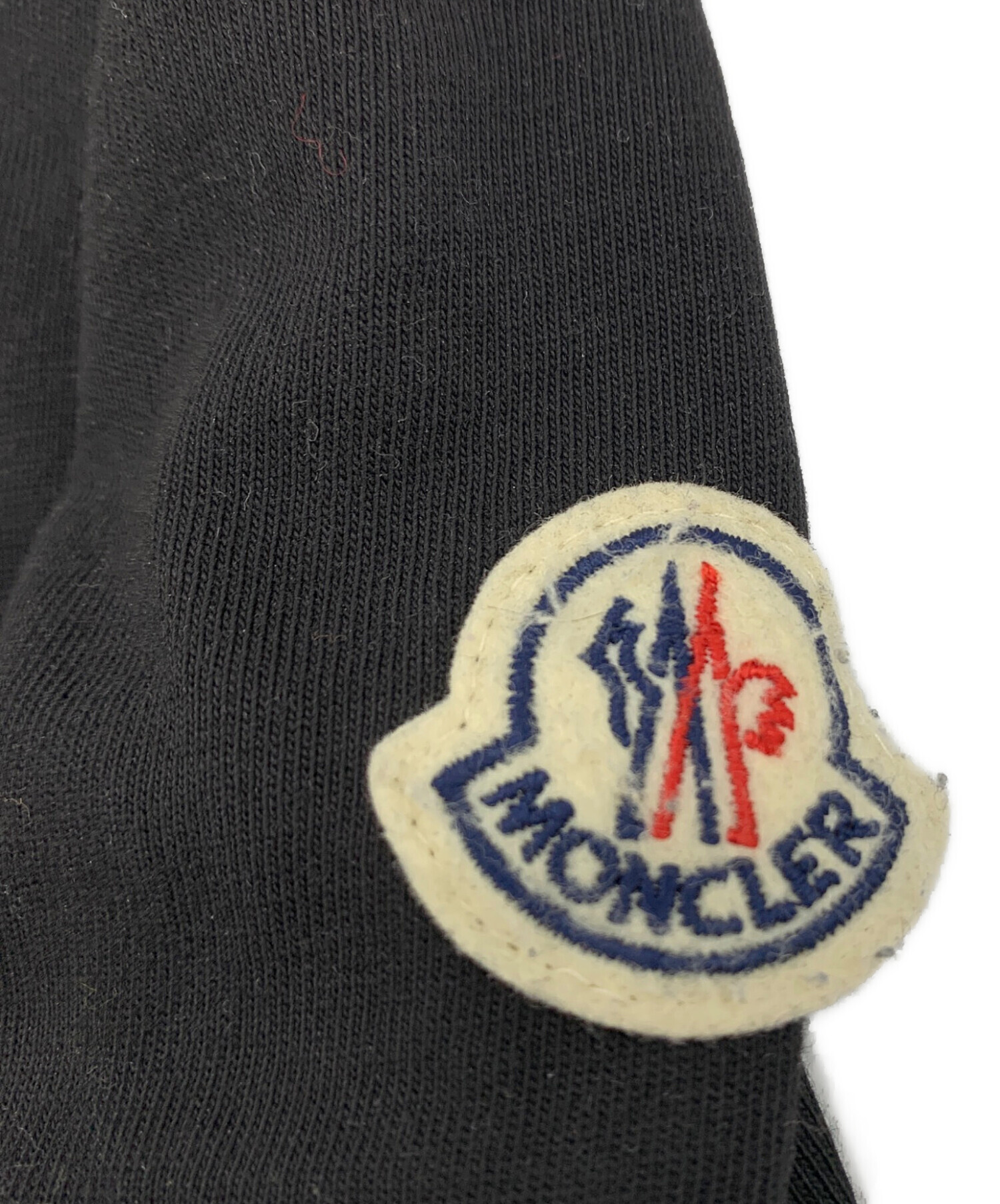 中古・古着通販】MONCLER (モンクレール) 長袖カットソー ブラック