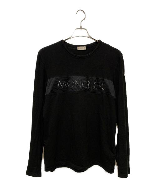 中古・古着通販】MONCLER (モンクレール) 長袖カットソー ブラック