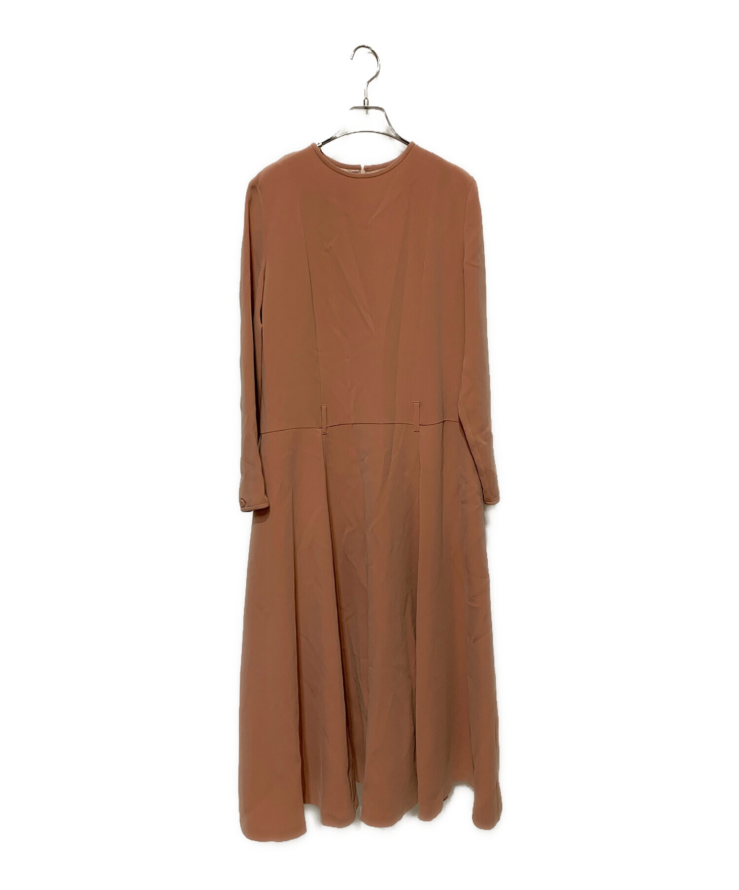 未使用　アンタイトル 　UNTITLED　フレア　ワンピース　ダークグレー　0