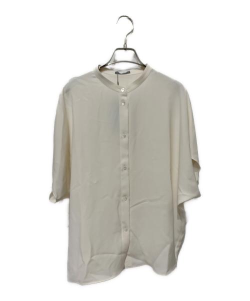 セオリーリュクス　MARVINE AMIA ピンク 半袖ブラウス 38 中古・古着通販】theory luxe (セオリーリュクス) MARVINE AMIA Blouse