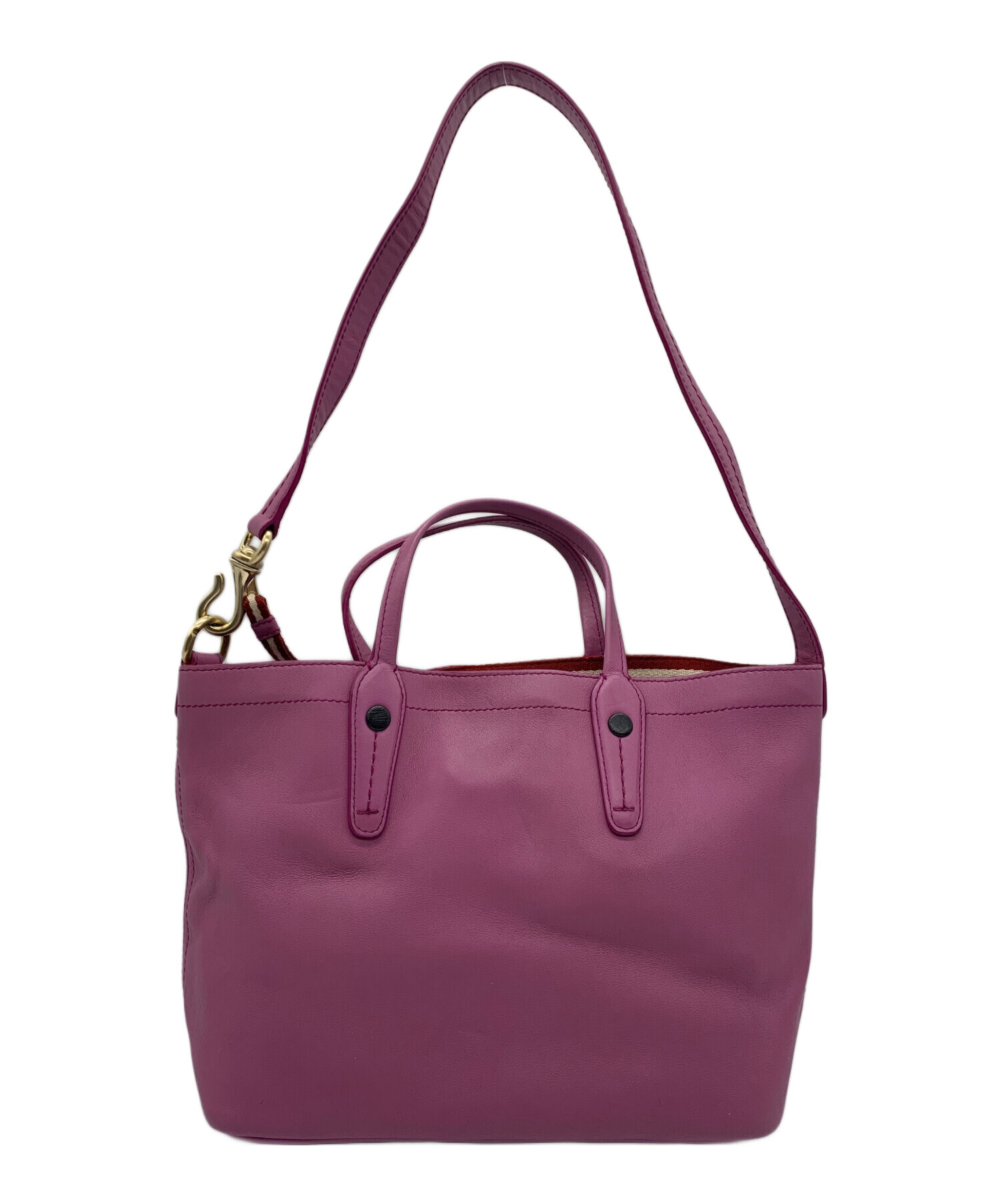 中古・古着通販】BALLY (バリー) MISSI-XS.N 2WAYバッグ パープル 