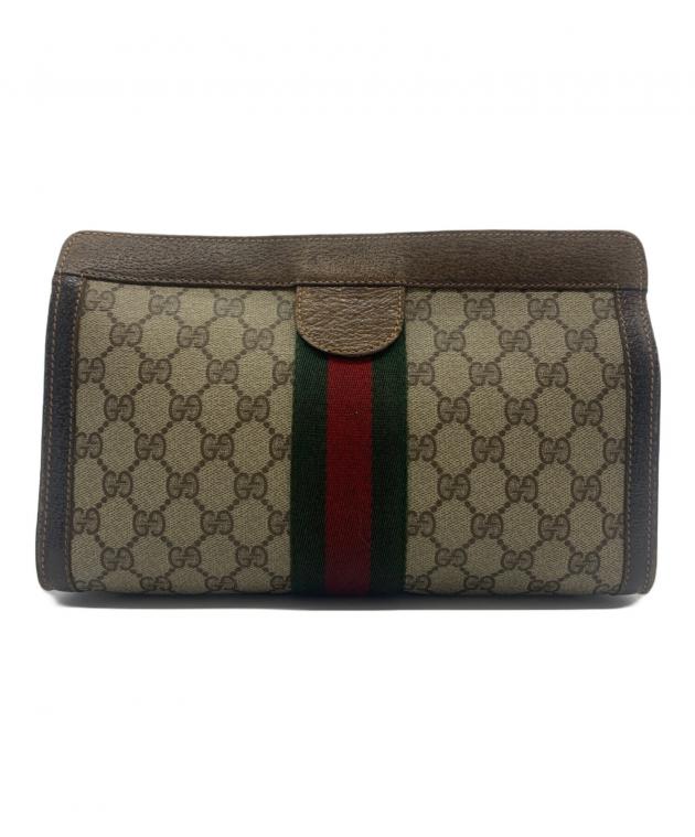 gucci 2016ss クラッチバッグ 中古・古着通販】GUCCI (グッチ) オールドグッチ シェリーライン