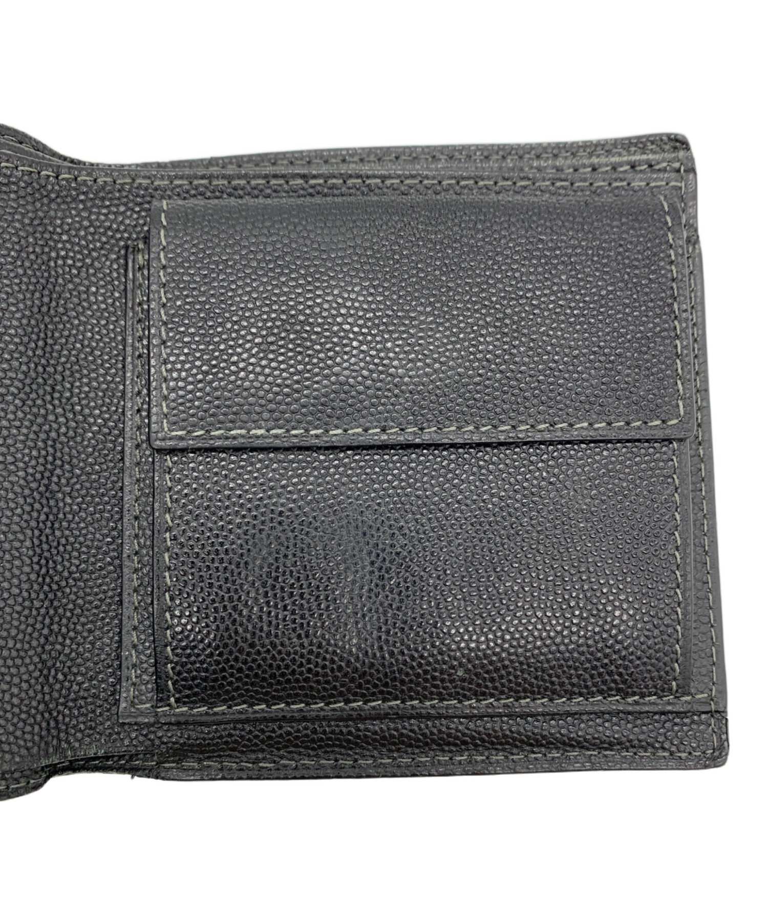 中古・古着通販】Cartier (カルティエ) 2つ折り財布 ブラック