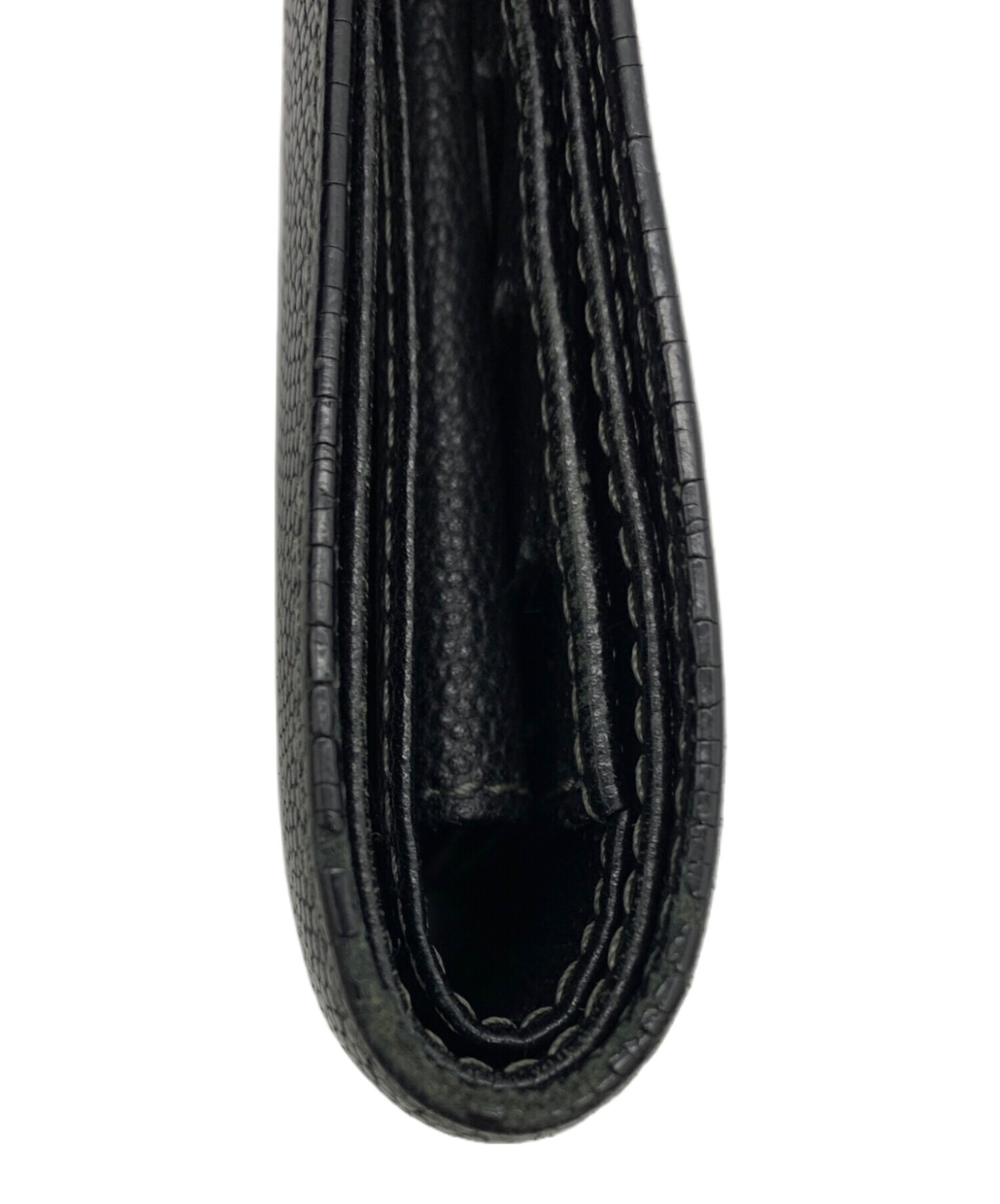 中古・古着通販】Cartier (カルティエ) 2つ折り財布 ブラック