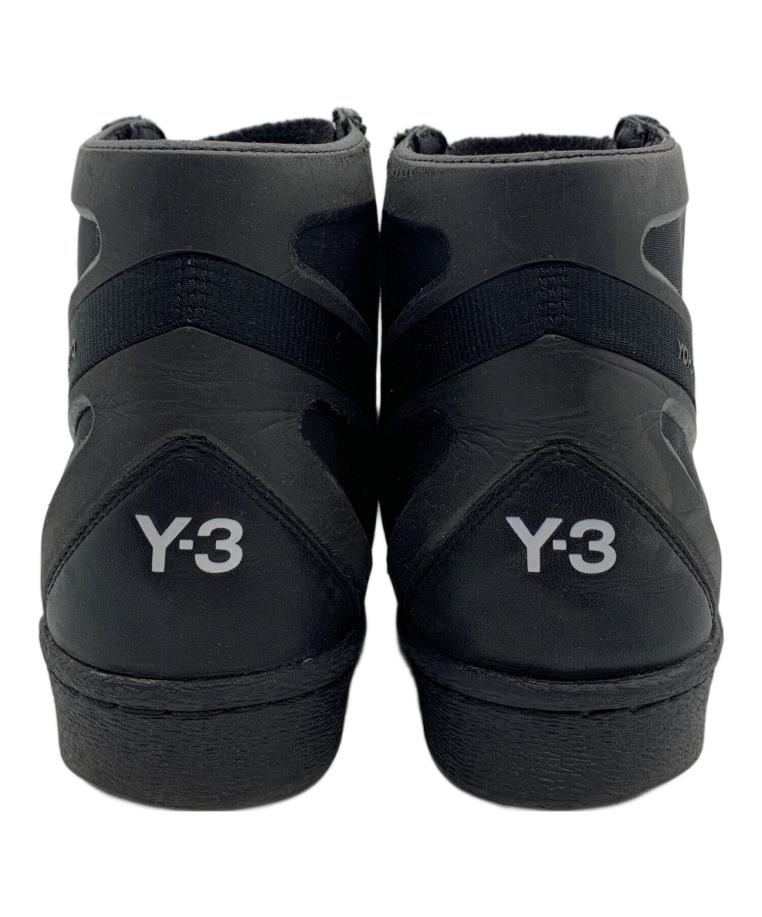 中古・古着通販】Y-3 (ワイスリー) ハイカットスニーカー ブラック