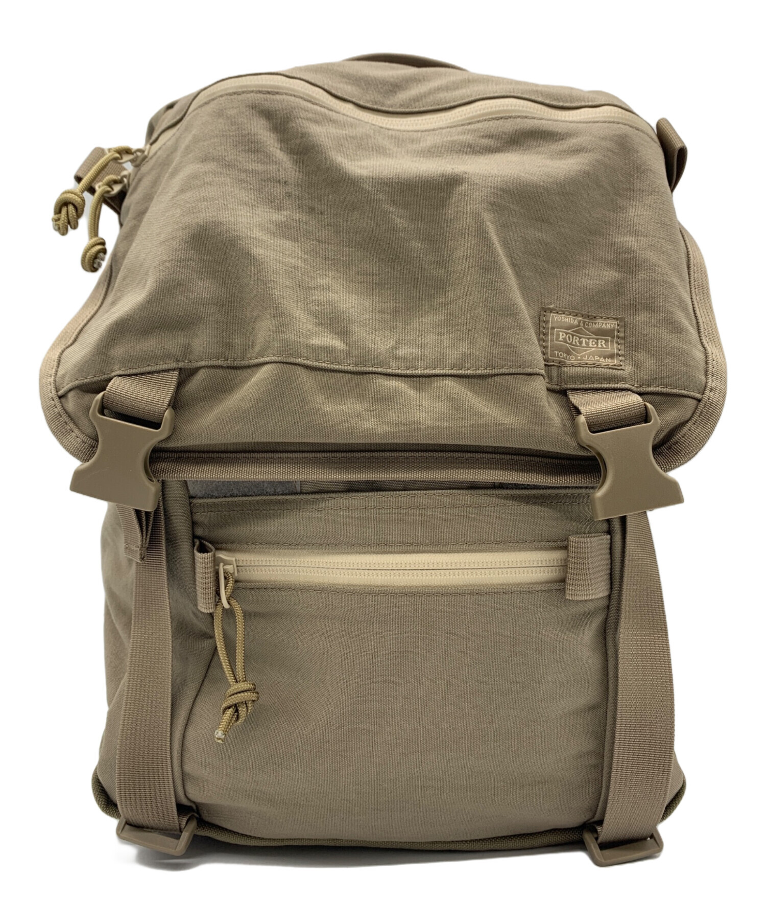 中古・古着通販】PORTER (ポーター) KLUNKERZ DAYPACK(S) ベージュ 