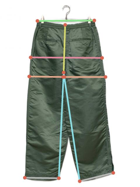 中古・古着通販】ZUCCA (ズッカ) ダブルツイルパンツ カーキ サイズ:M