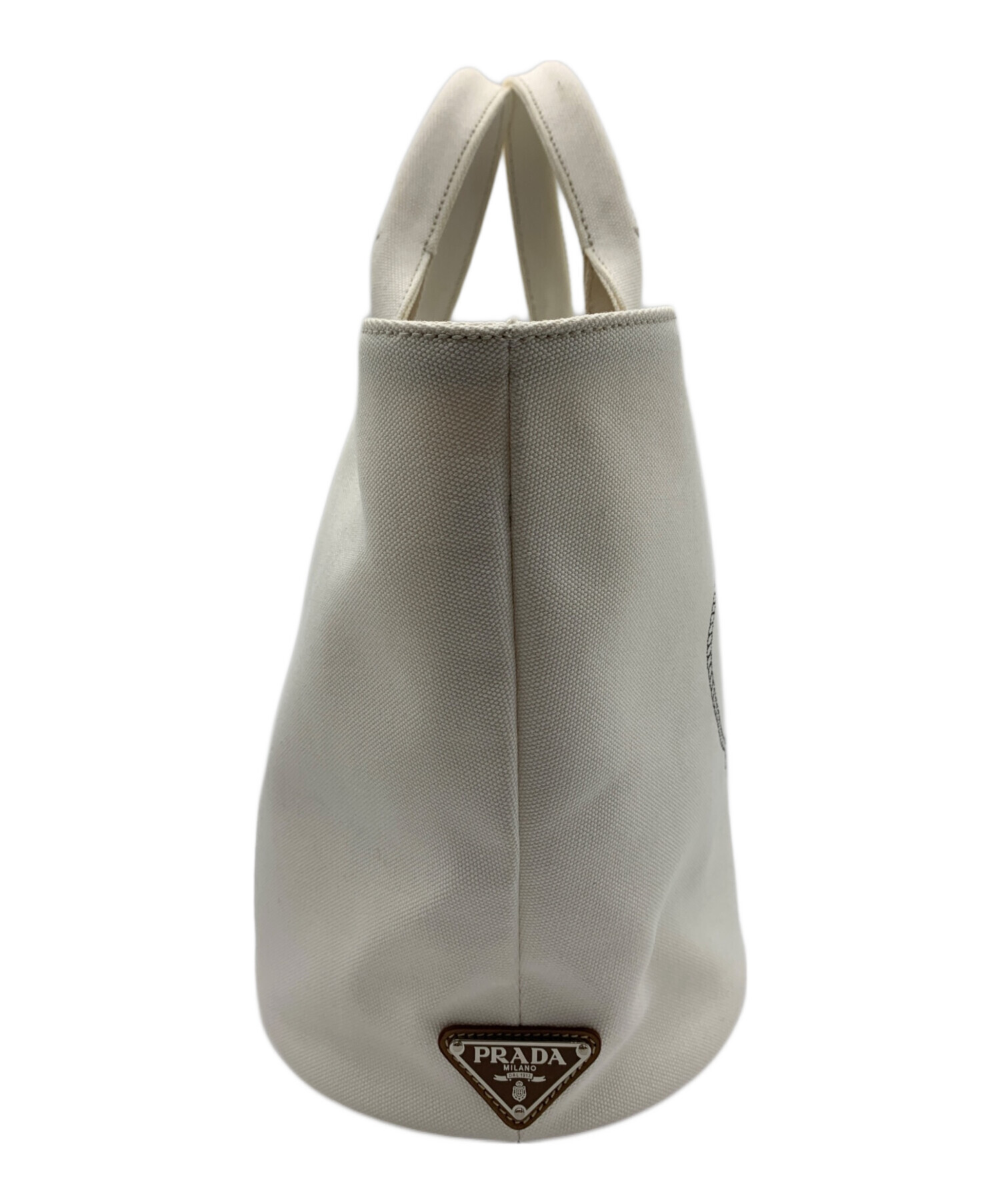 中古・古着通販】PRADA (プラダ) カナパ ホワイト|ブランド 中古・古着通販】PRADA (プラダ) カナパ ホワイト|ブランド