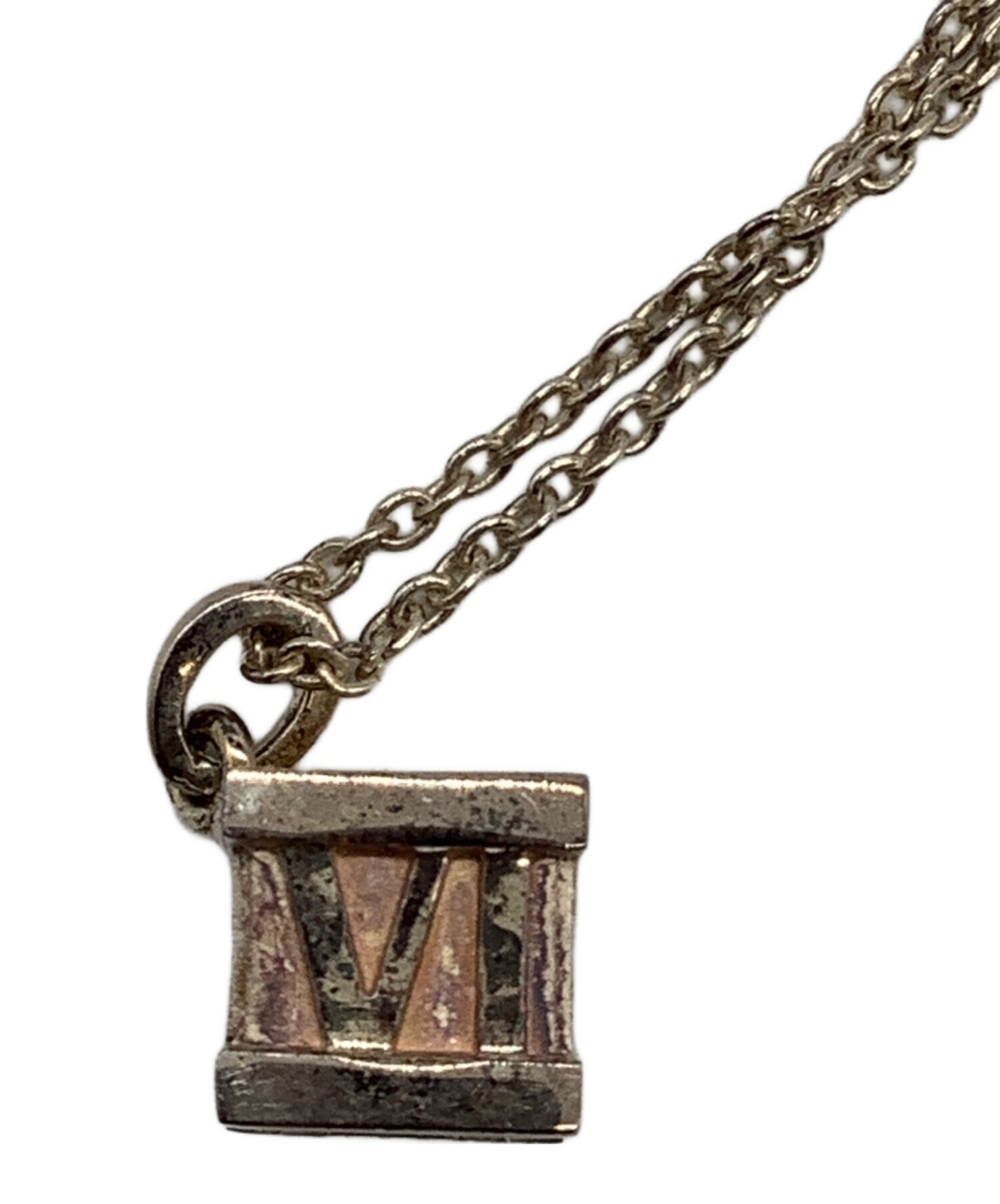 TIFFANY/ティファニー アトラス キューブ チョーカー TIFFANY&Co. ティファニー ネックレス アトラス キューブ