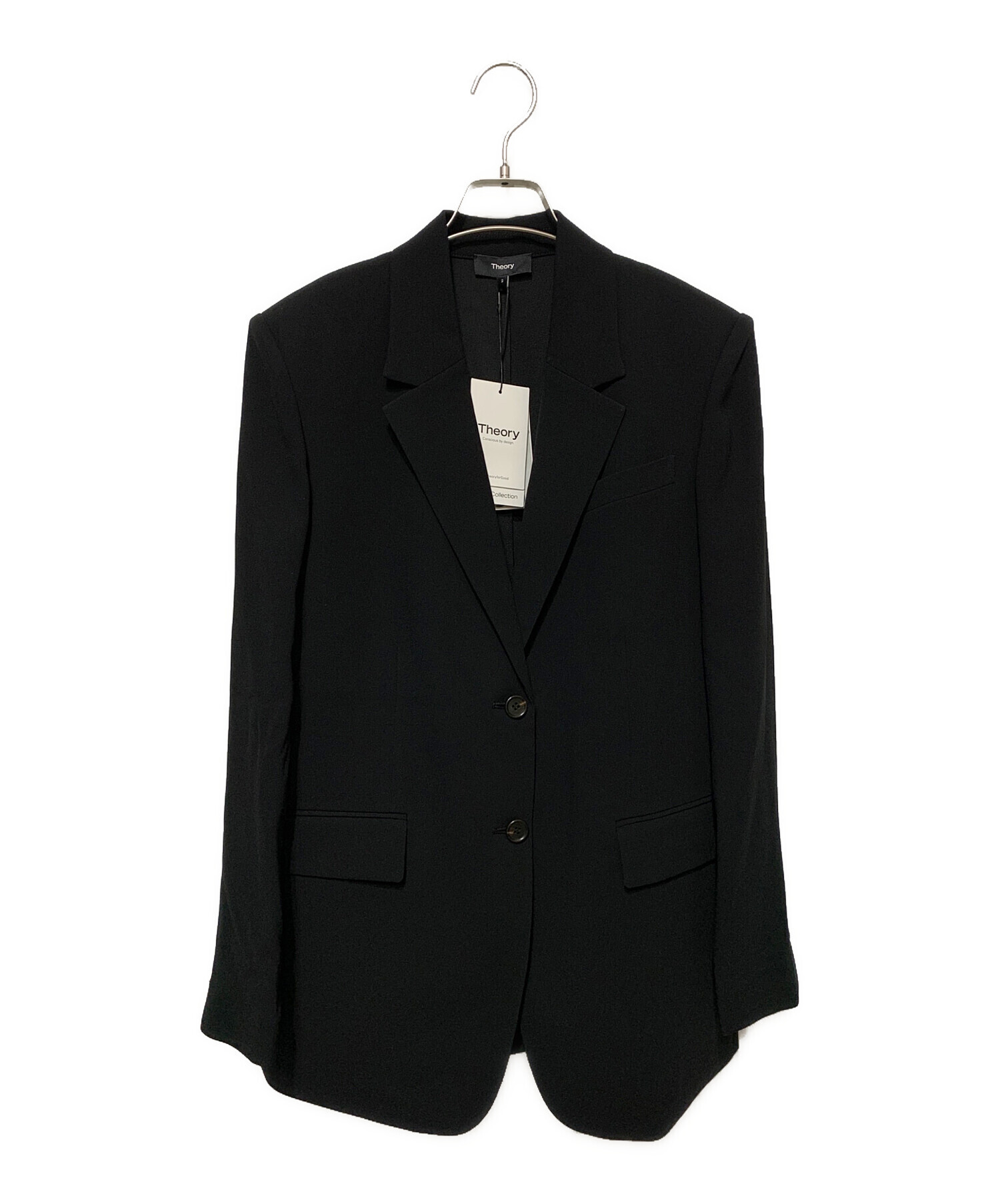 中古・古着通販】theory (セオリー) SATIN CREPE OS ST BLAZER
