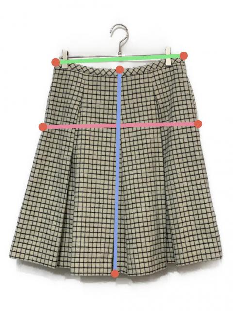 中古・古着通販】Drawer (ドゥロワー) スカート ホワイト サイズ:40