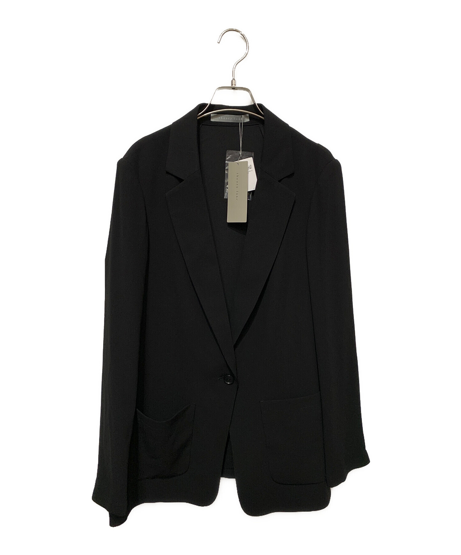 セオリーリュクス ☆フーデットブルゾン☆黒☆theory luxe☆アウター Theory luxe - theory luxe 20AW 完売 ロングフーディーコートの通販