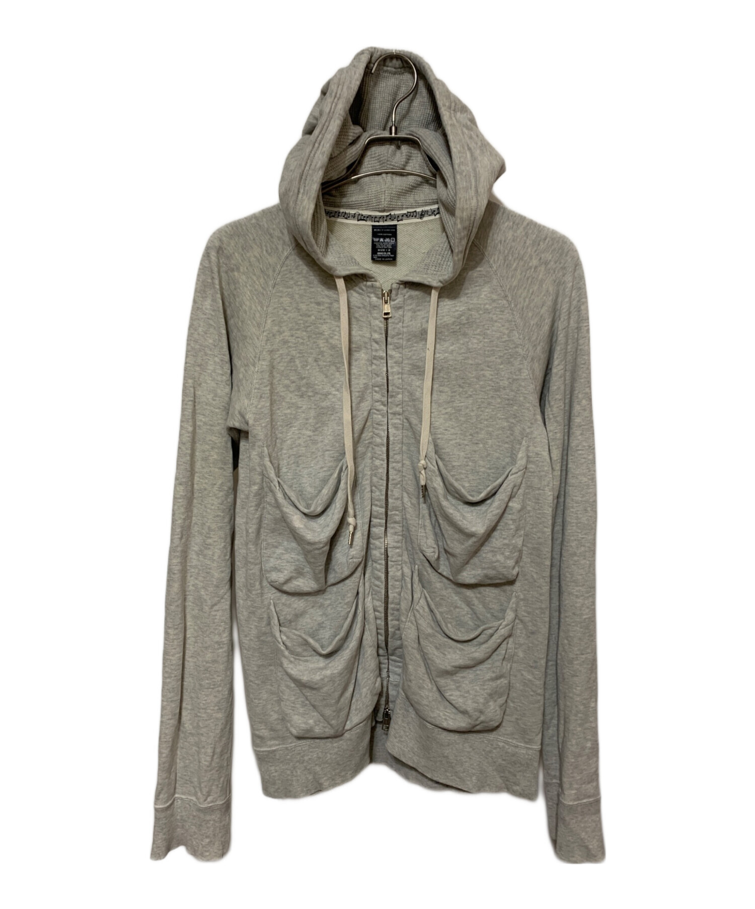 n(n) by NUMBER(N)INE ナンバーナイン 4ポケット パーカー n(n) BY