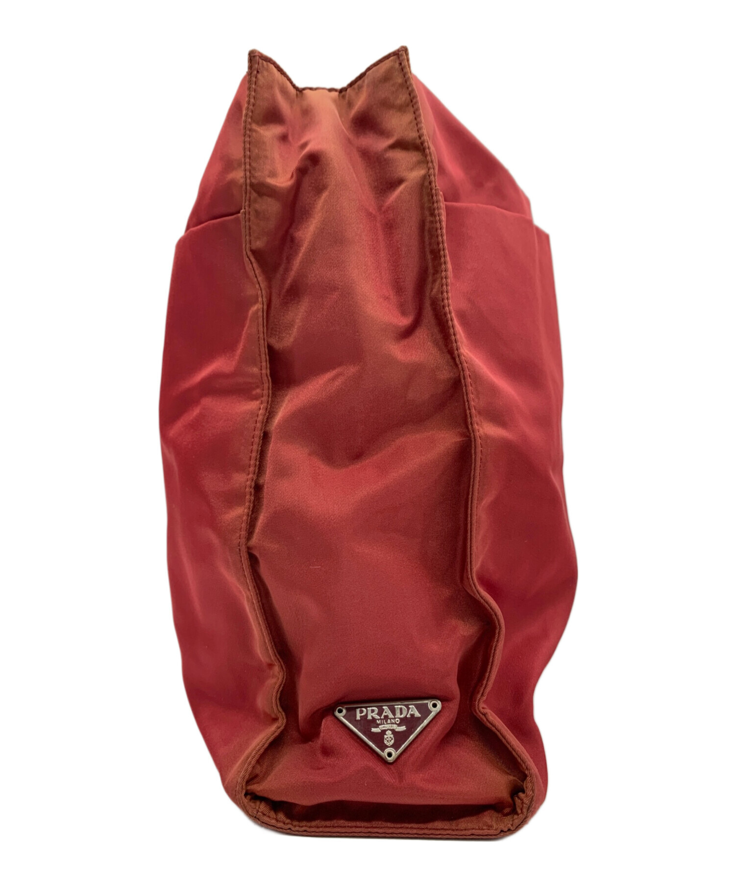 中古・古着通販】PRADA (プラダ) トートバッグ レッド｜ブランド・古着