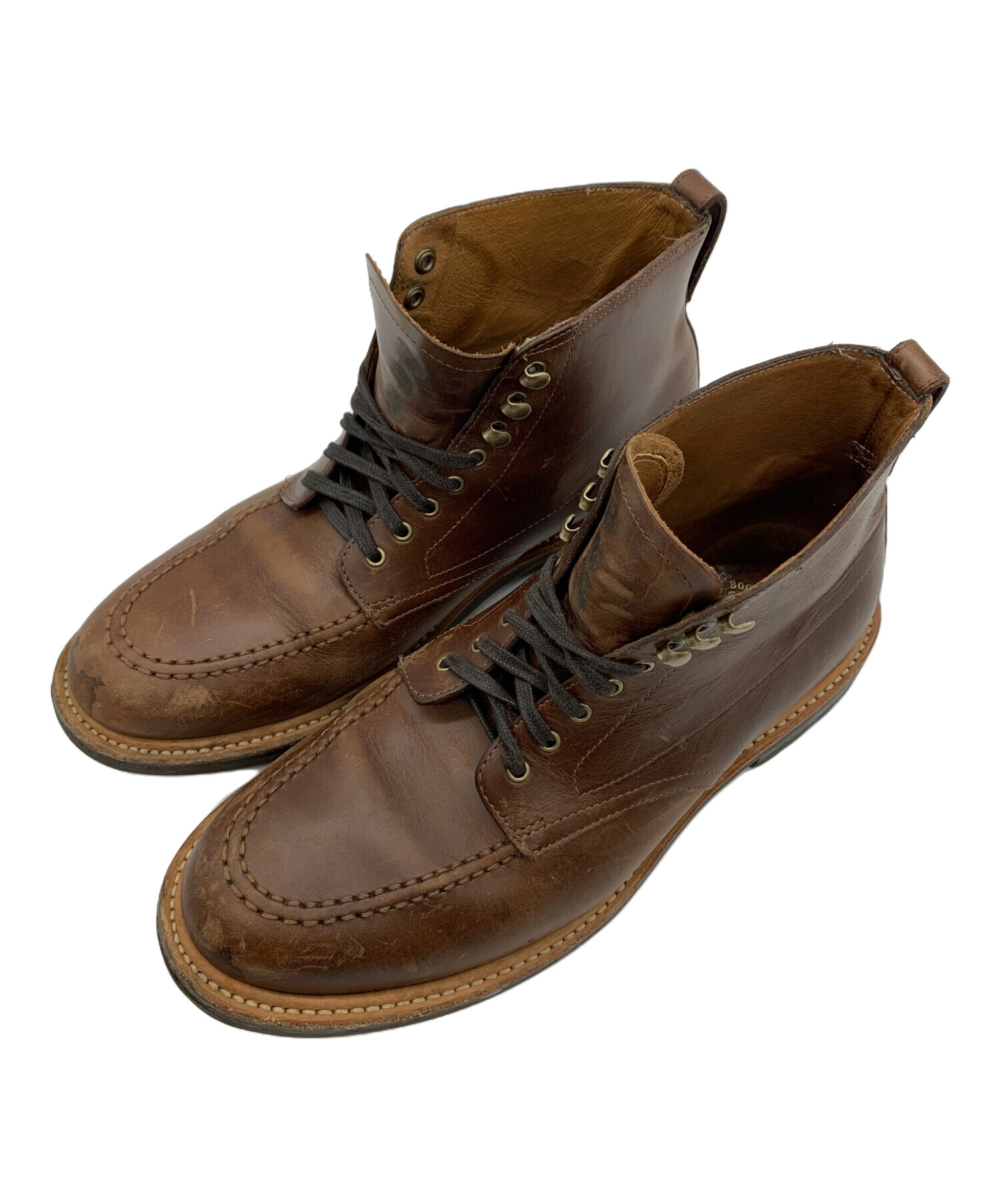 中古・古着通販】J.CREW (ジェイクルー) ブーツ ブラウン サイズ:10 