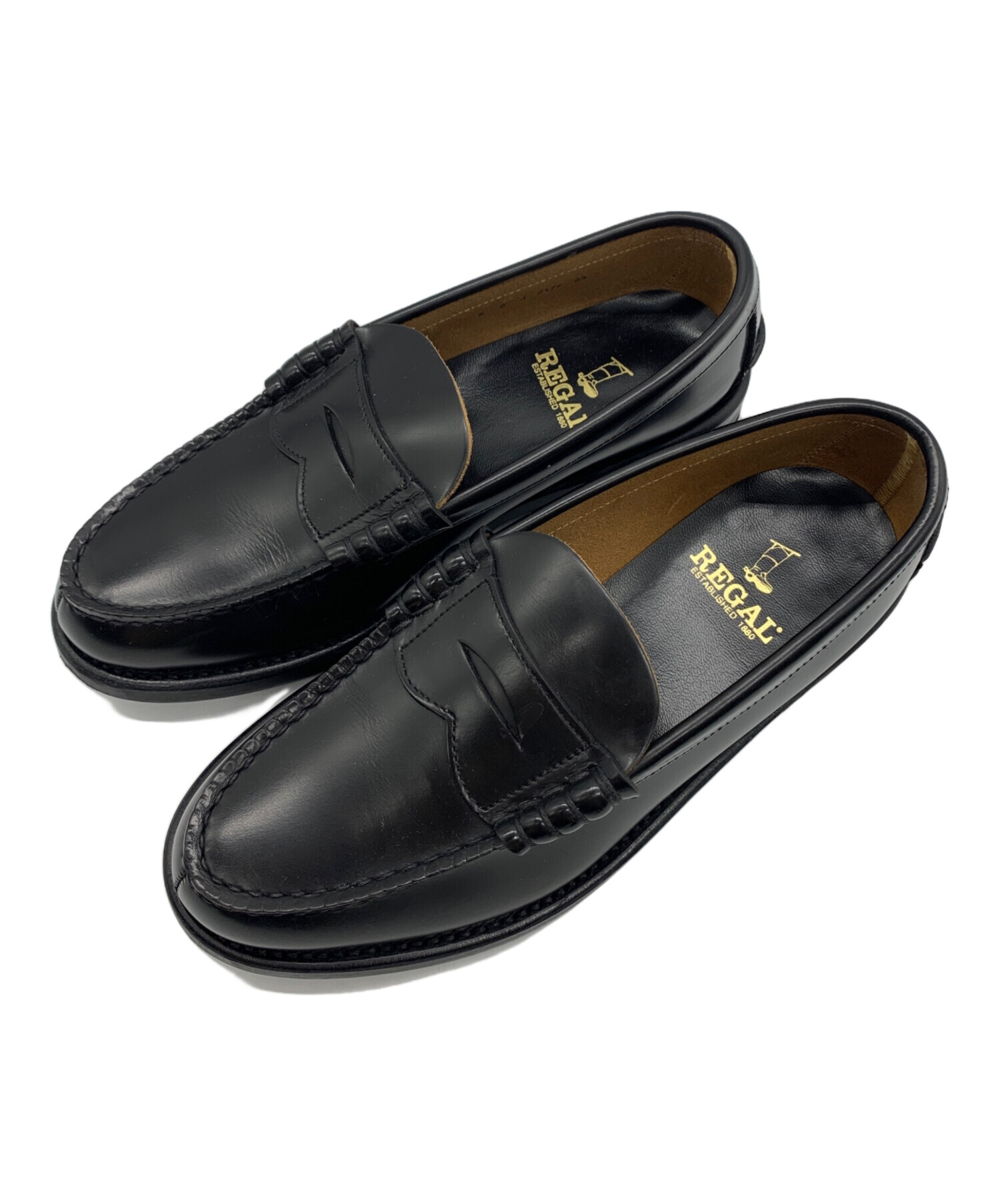 中古・古着通販】REGAL (リーガル) ローファー ブラック サイズ:23EE