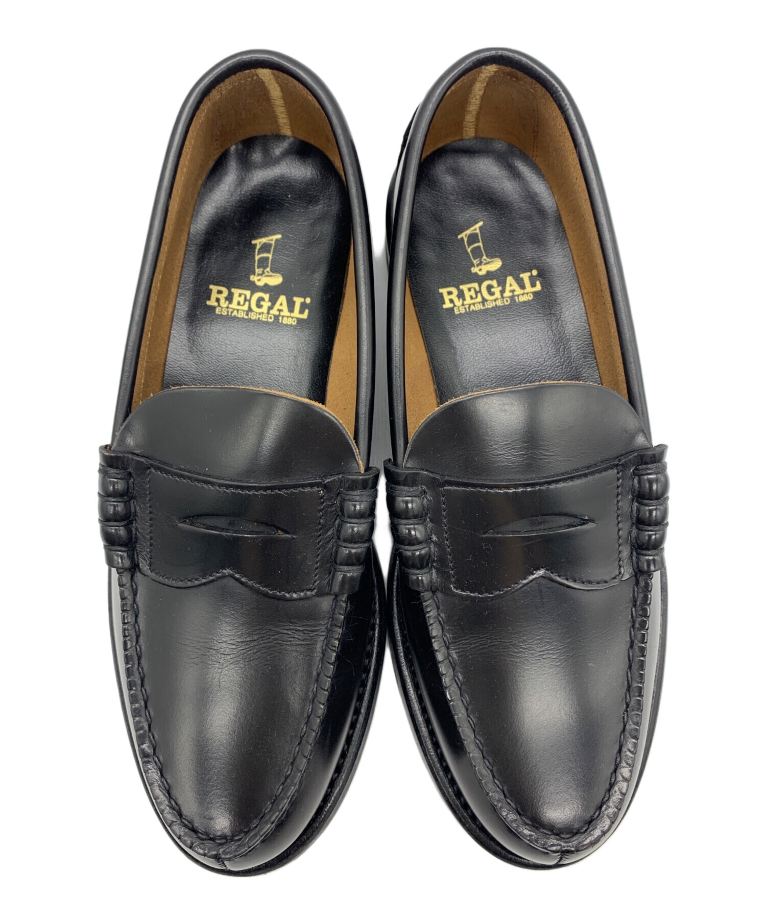 中古・古着通販】REGAL (リーガル) ローファー ブラック サイズ:23EE 