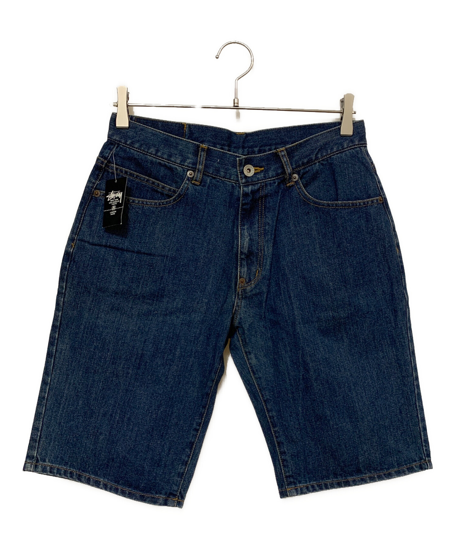 中古・古着通販】stussy (ステューシー) ハーフパンツ インディゴ 