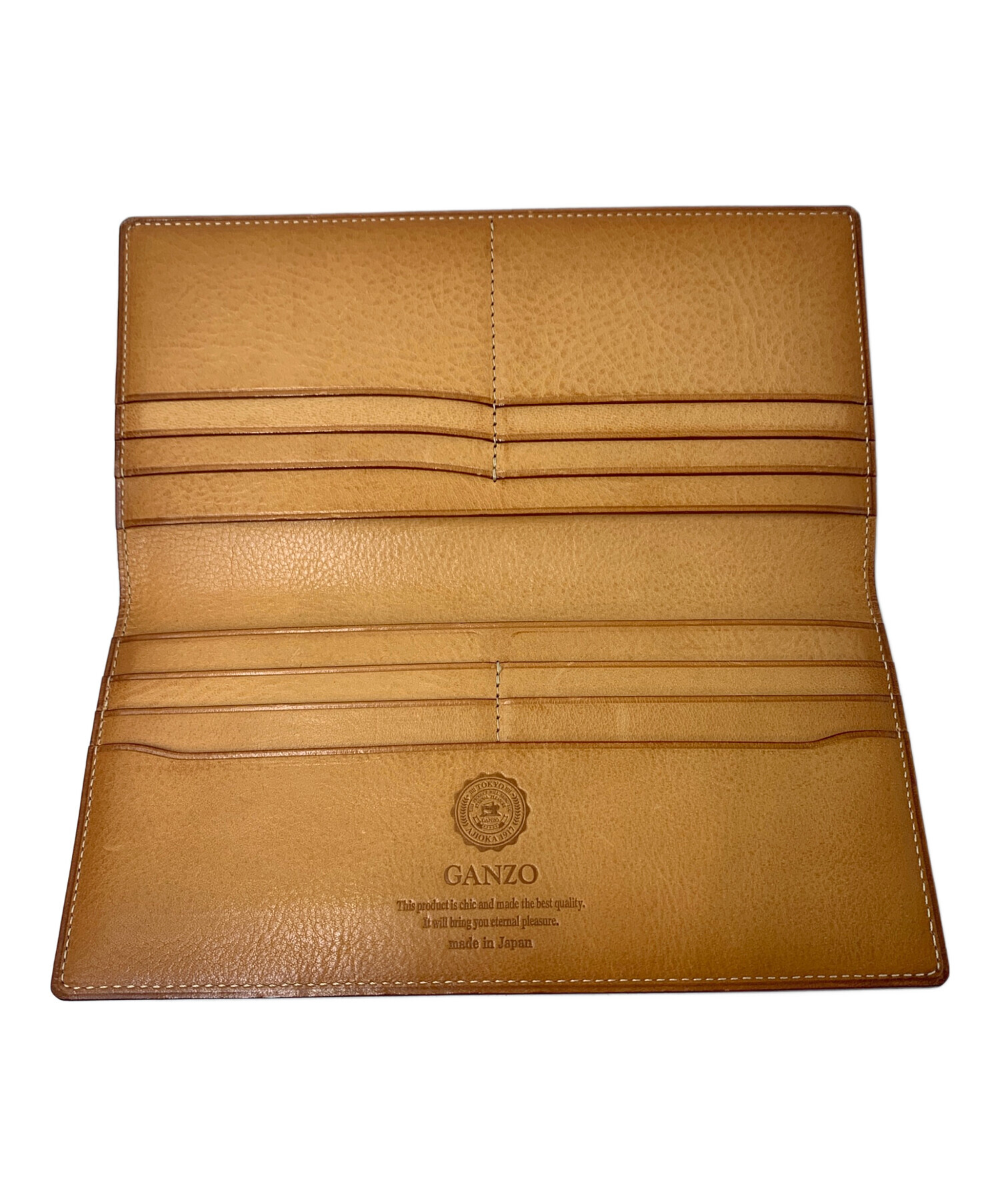 中古・古着通販】GANZO (ガンゾ) 長財布 ブラック｜ブランド・古着通販