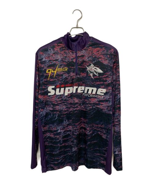 中古・古着通販】Supreme (シュプリーム) Waves Zip Pullover パープル