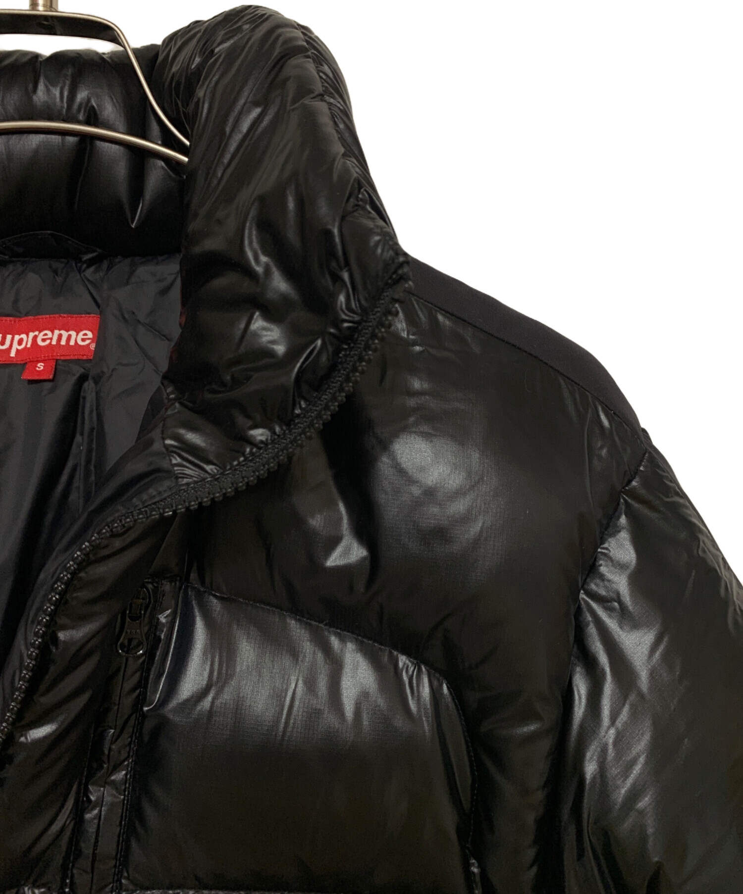 中古・古着通販】SUPREME (シュプリーム) Hooded Down Jacket ブラック