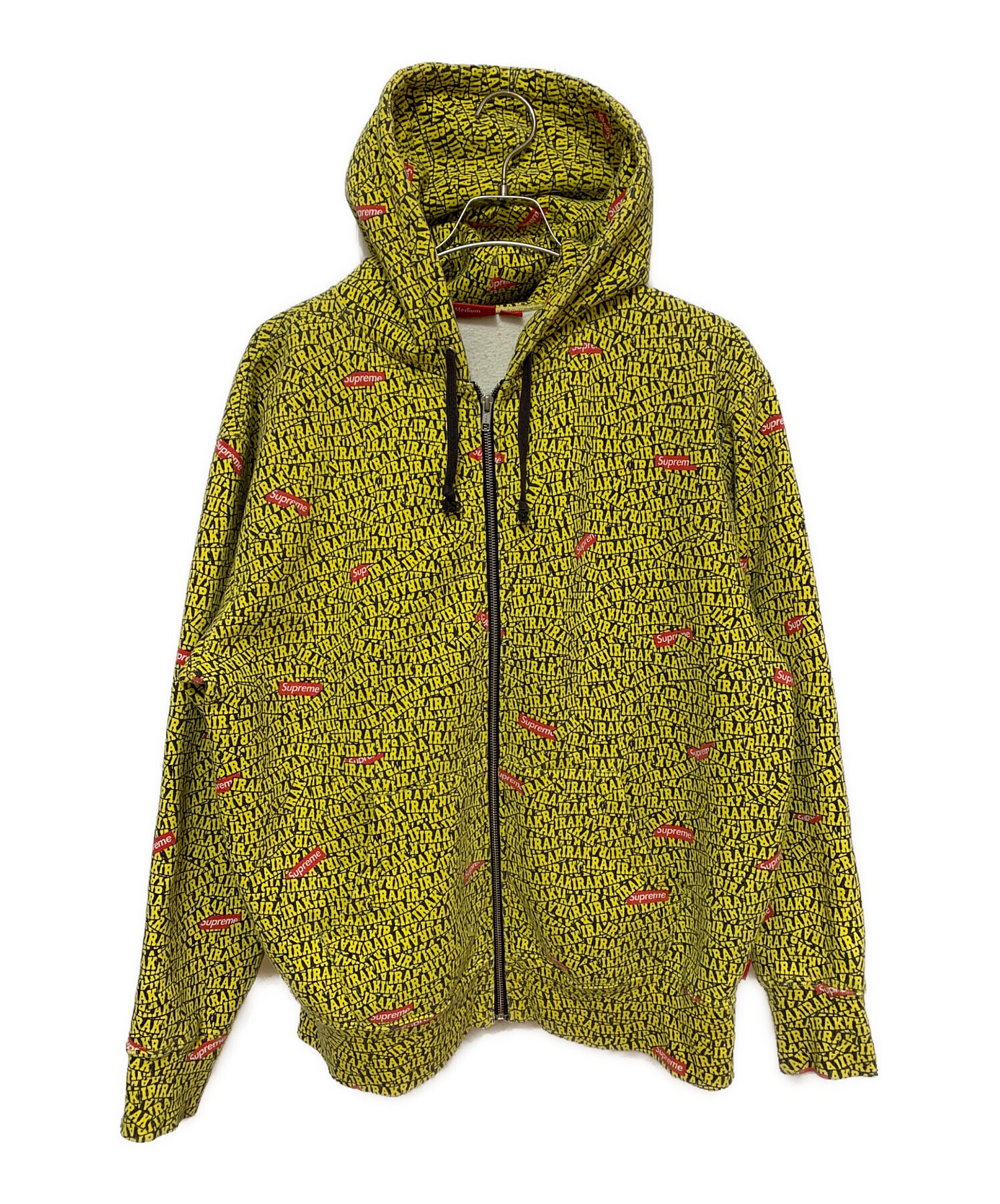 中古・古着通販】SUPREME (シュプリーム) IRAK Zip UP Hooded 