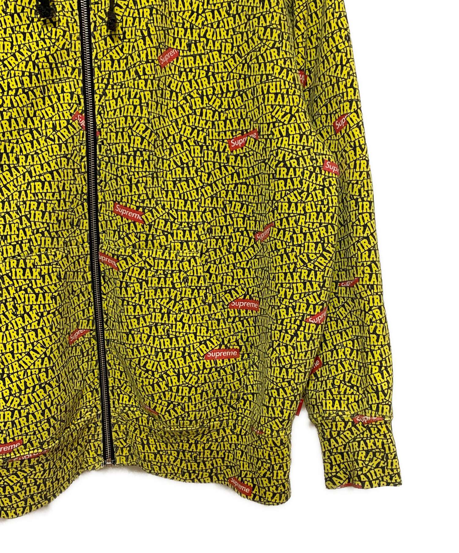 中古・古着通販】SUPREME (シュプリーム) IRAK Zip UP Hooded 