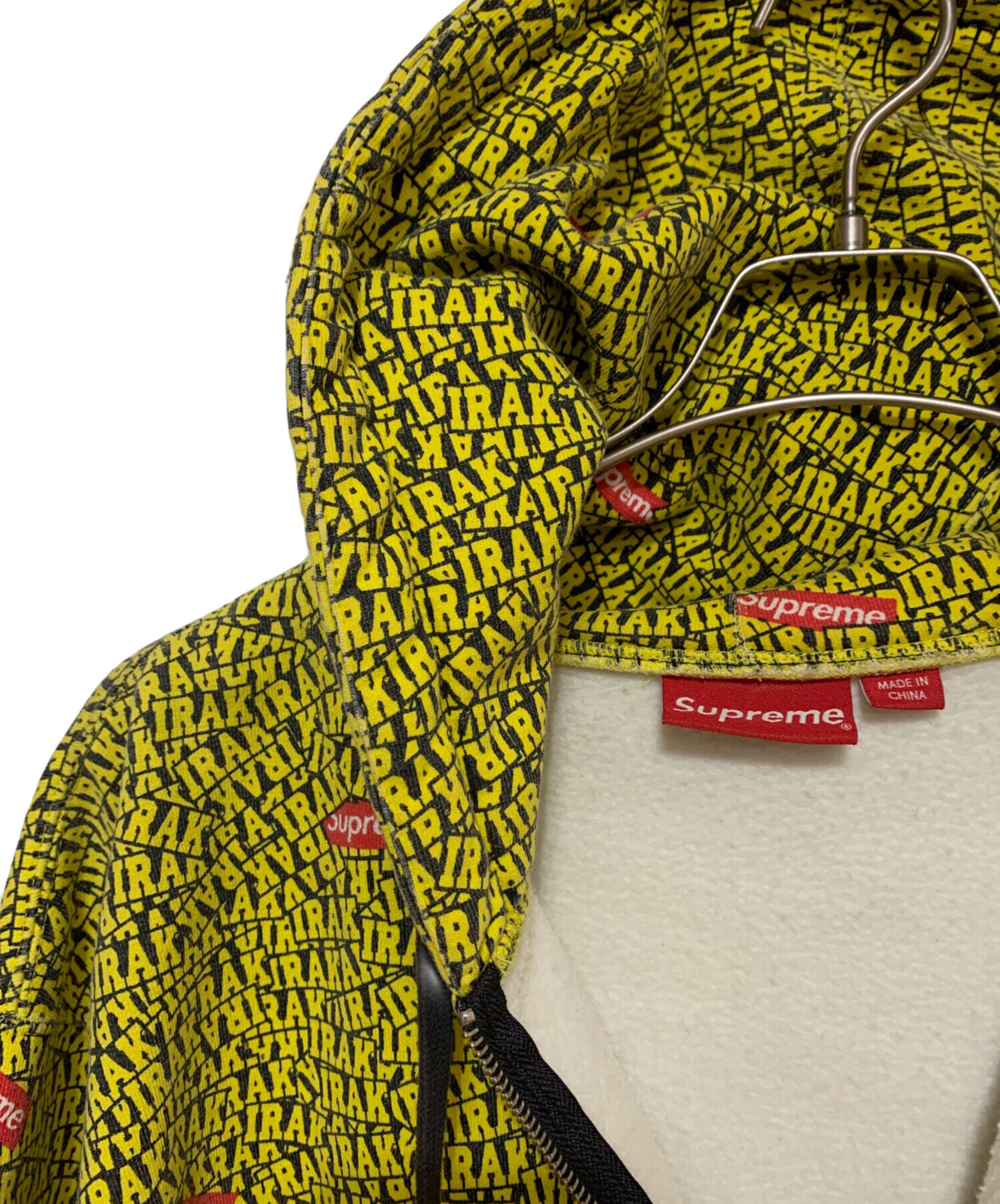 中古・古着通販】SUPREME (シュプリーム) IRAK Zip UP Hooded 