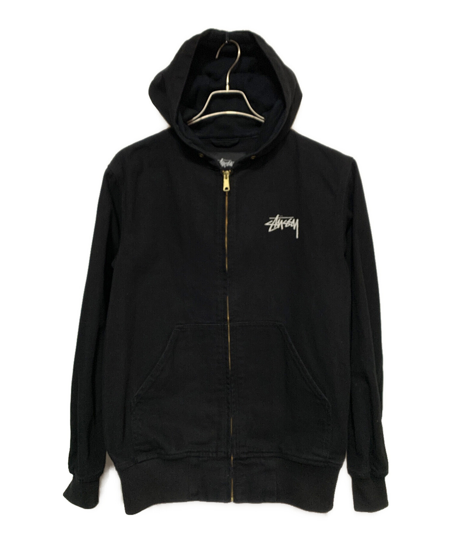 中古・古着通販】stussy (ステューシー) ダックパーカー ブラック