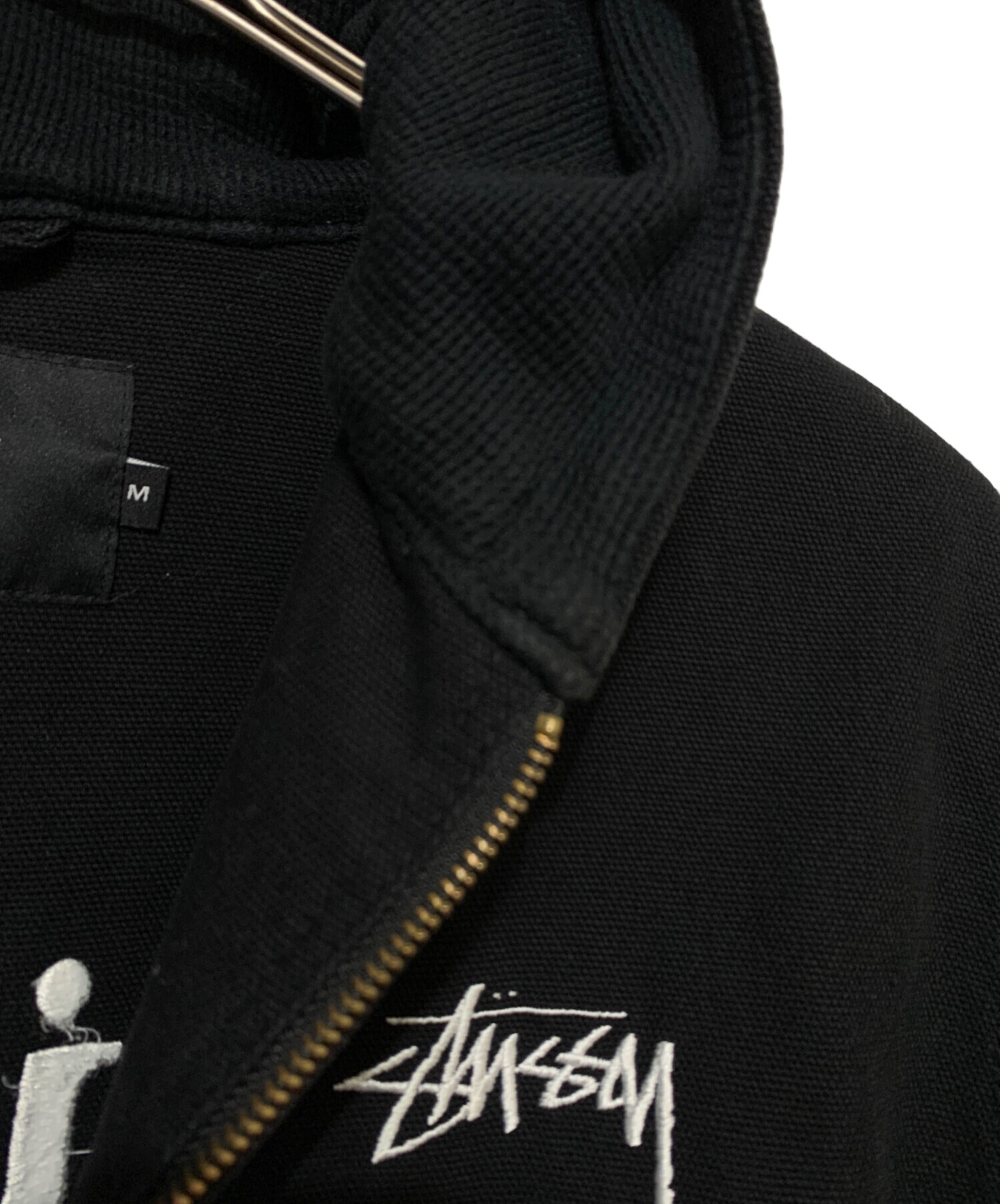 中古・古着通販】stussy (ステューシー) ダックパーカー ブラック 