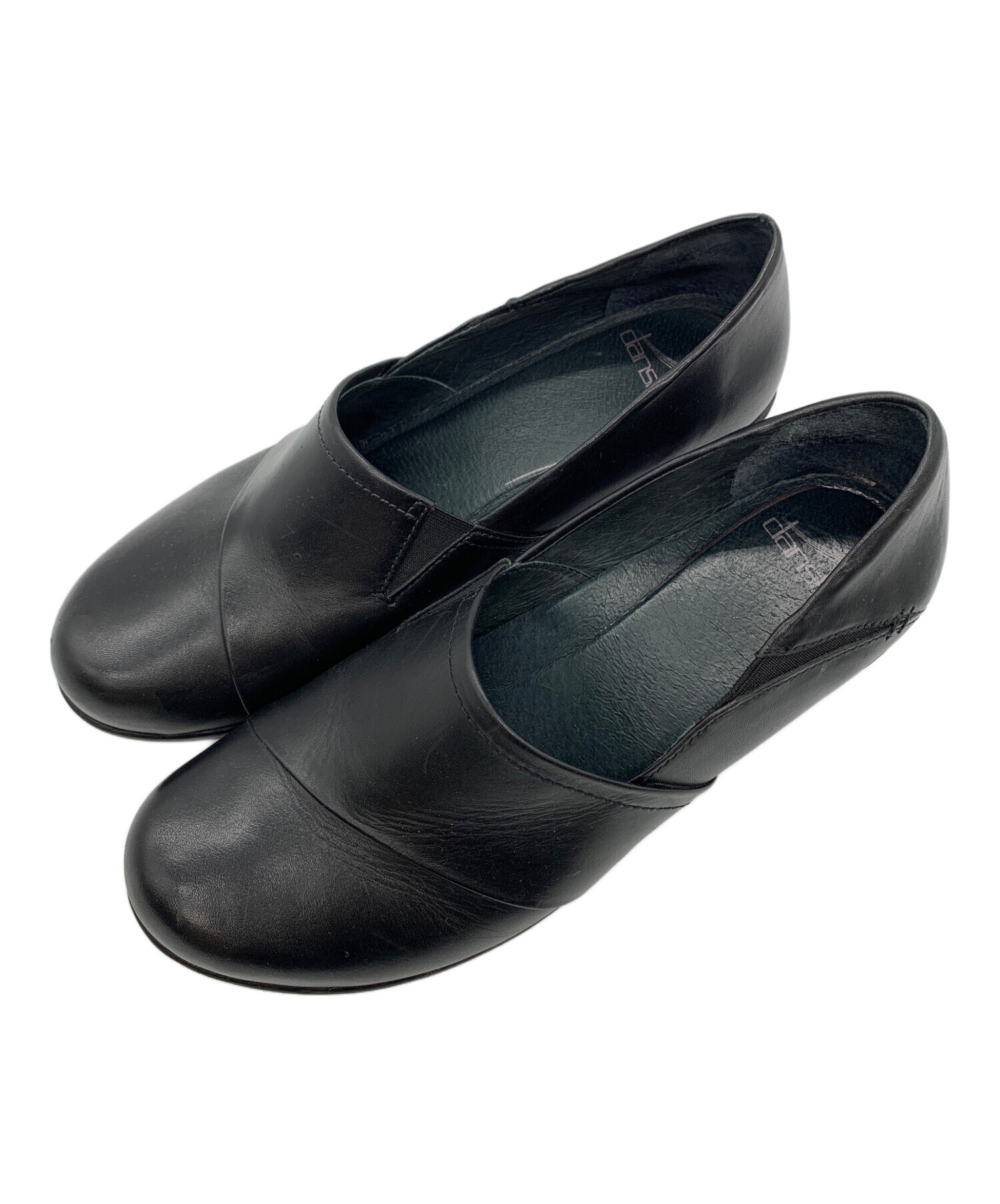 中古・古着通販】Dansko (ダンスコ) アンクルブーツ ブラック サイズ 