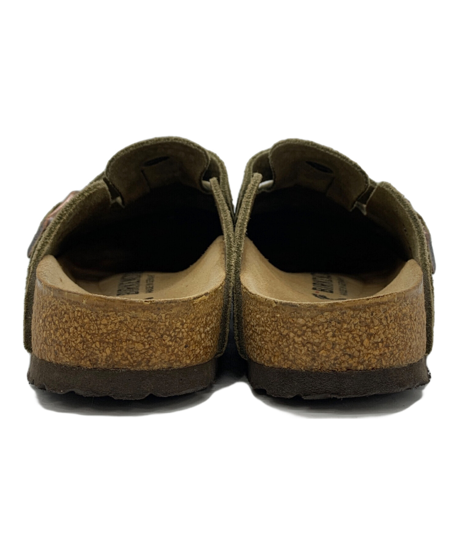 未使用ビルケンシュトック ボストン カーキ 約24.5 cm 中古・古着通販】BIRKENSTOCK (ビルケンシュトック) ボストン サンダル