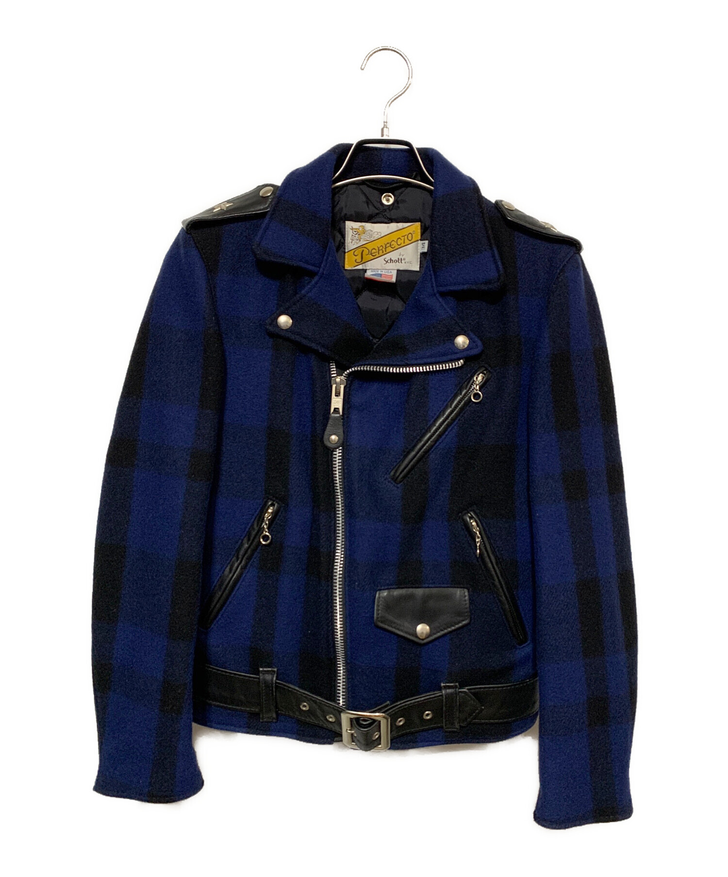 中古・古着通販】Schott (ショット) ダブルライダースジャケット