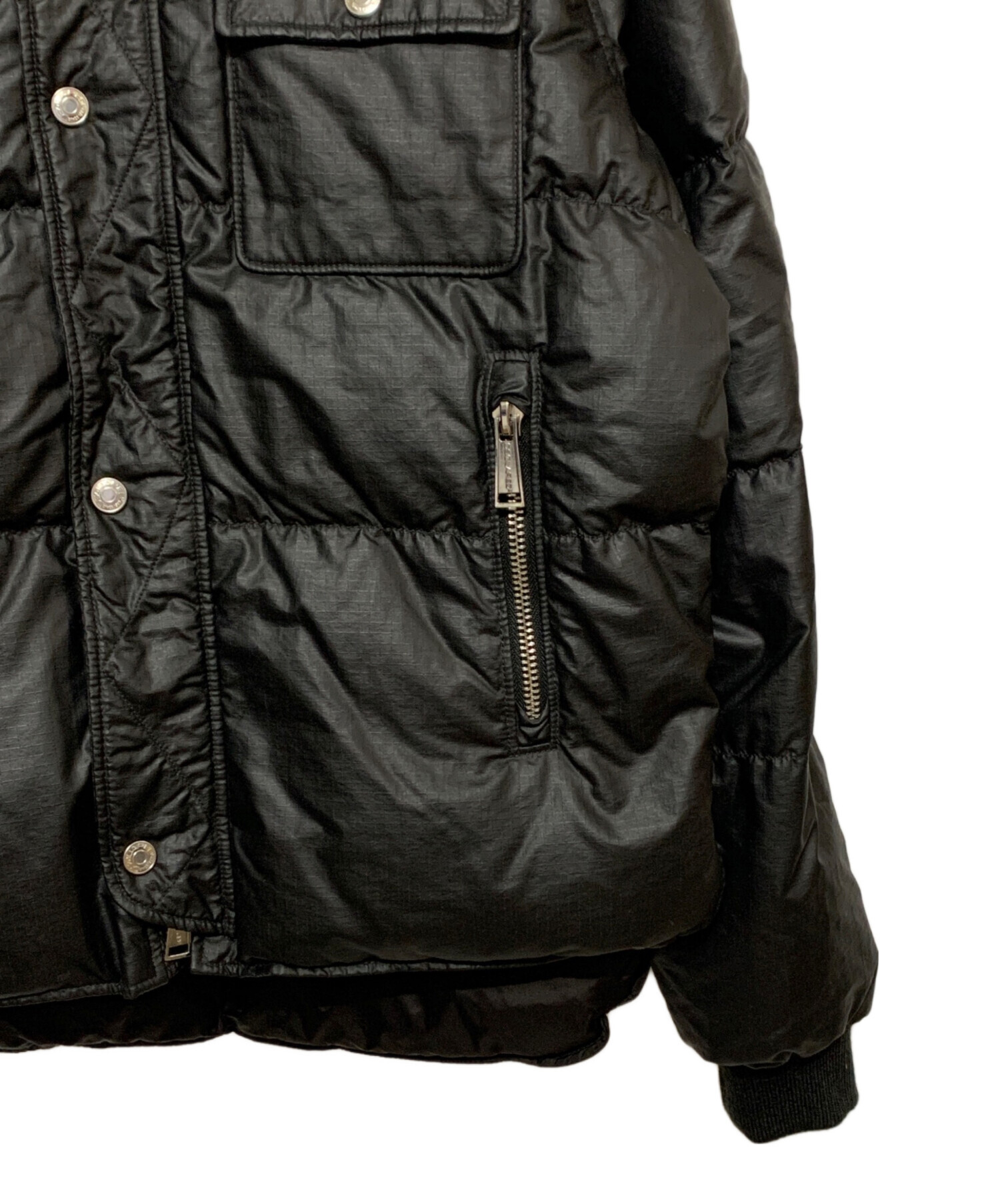 【中古】未使用品 ディースクエアード DSQUARED2 23AW 80s Jacket ショールカラージャケット ブレザー 48 ブラック 中古・古着通販】DSQUARED2 (ディースクエアード) ダウンジャケット