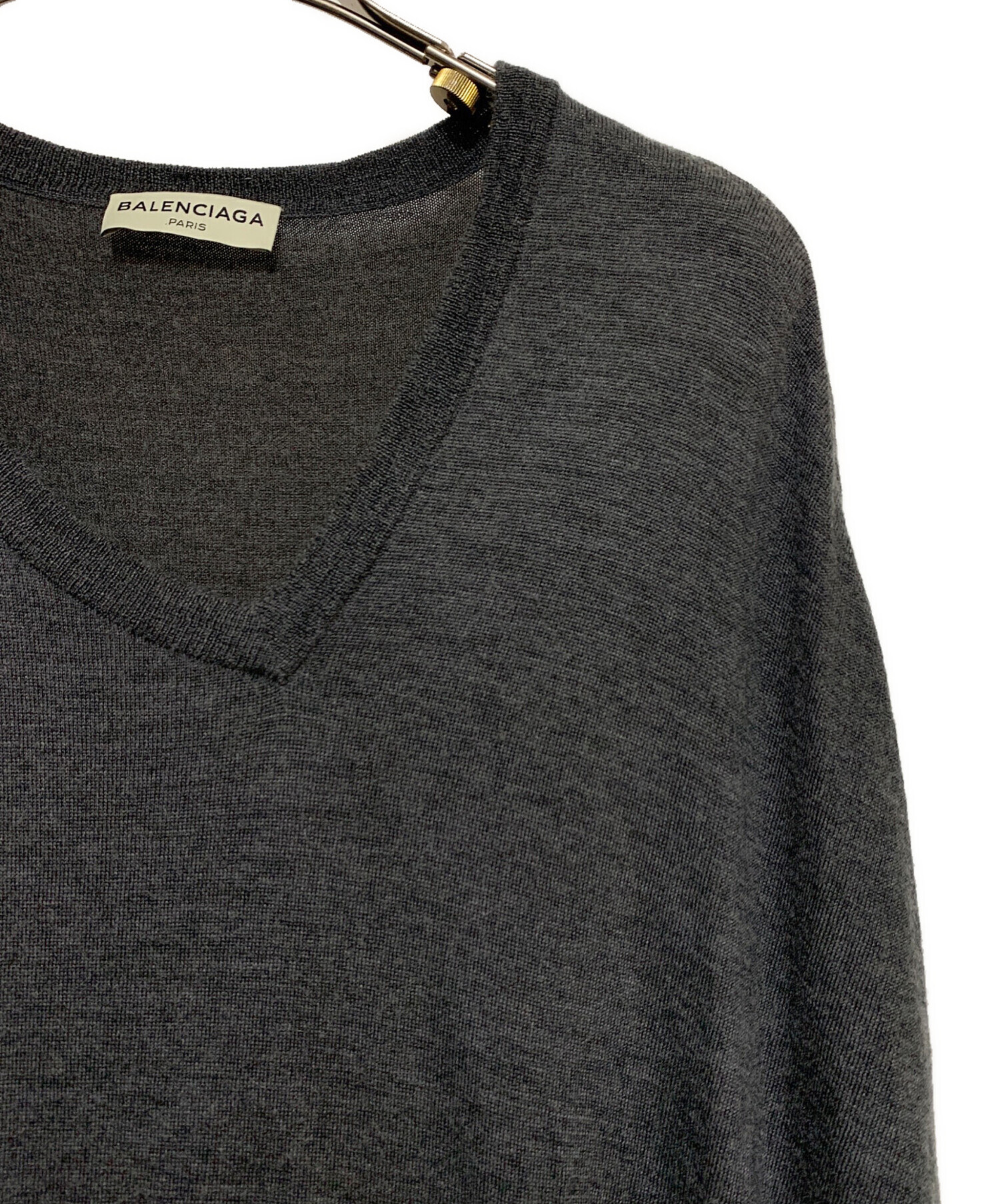 中古・古着通販】BALENCIAGA (バレンシアガ) アシンメトリーニット
